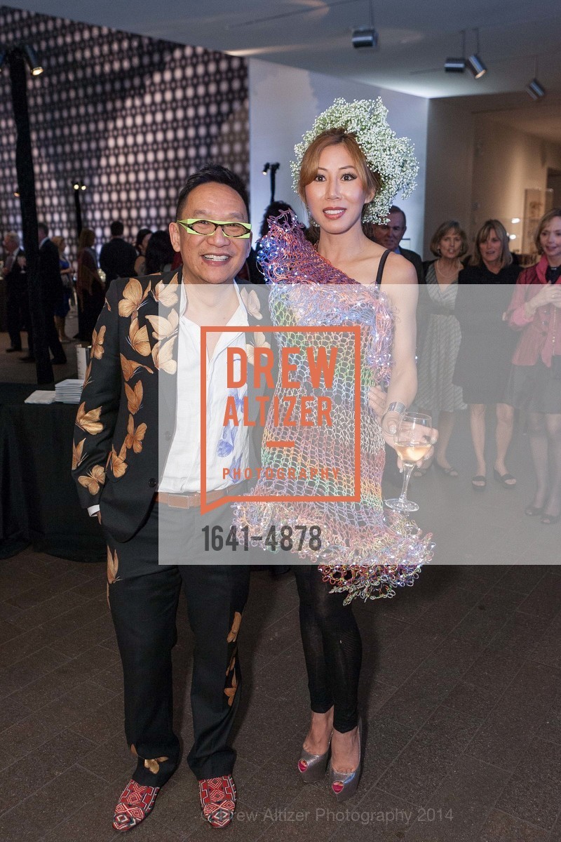 Tuan Tran, Rumiko McCarthy, BOUQUETS TO ART Opening Night Gala, US, March 17th, 2014, Photo #1641-4878 Tuan Tran, Rumiko McCarthy, Photo #1641-4878