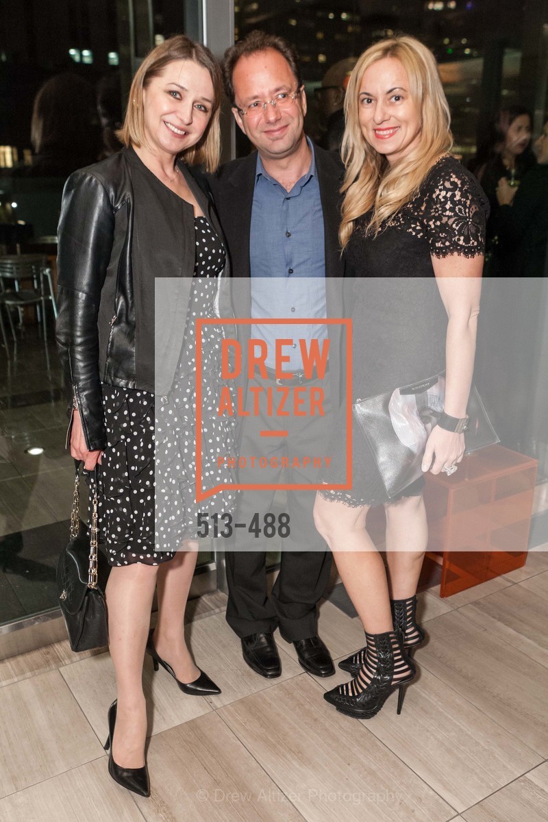 Anjelika Koulebakina, Arkady Erlikhman, Irina Vemchenko, SONYA MOLODETSKAYA's Birthday Party, US. The Battery Penthouse, April 1st, 2014,Drew Altizer, Drew Altizer Photography, full-service agency, private events, San Francisco photographer, photographer california