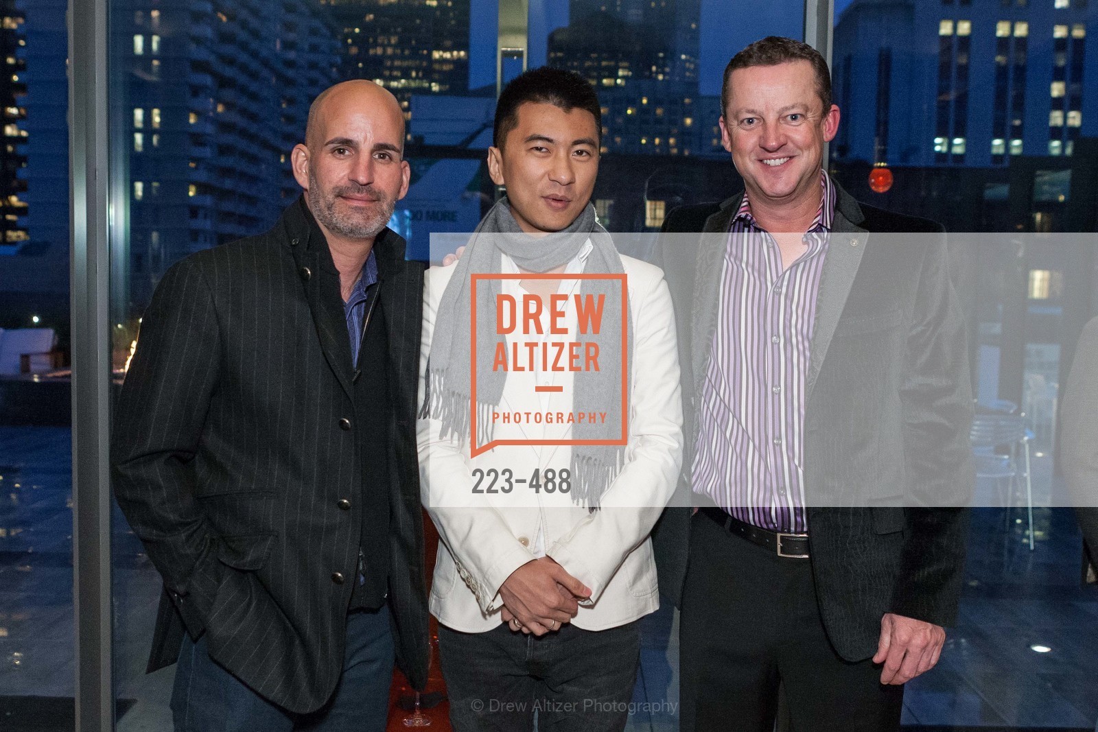 Kevin Kachuck, Thomas Liu, Greg Wardle, SONYA MOLODETSKAYA's Birthday Party, US. The Battery Penthouse, Photo #223-488 Kevin Kachuck, Thomas Liu, Greg Wardle, Photo #223-488