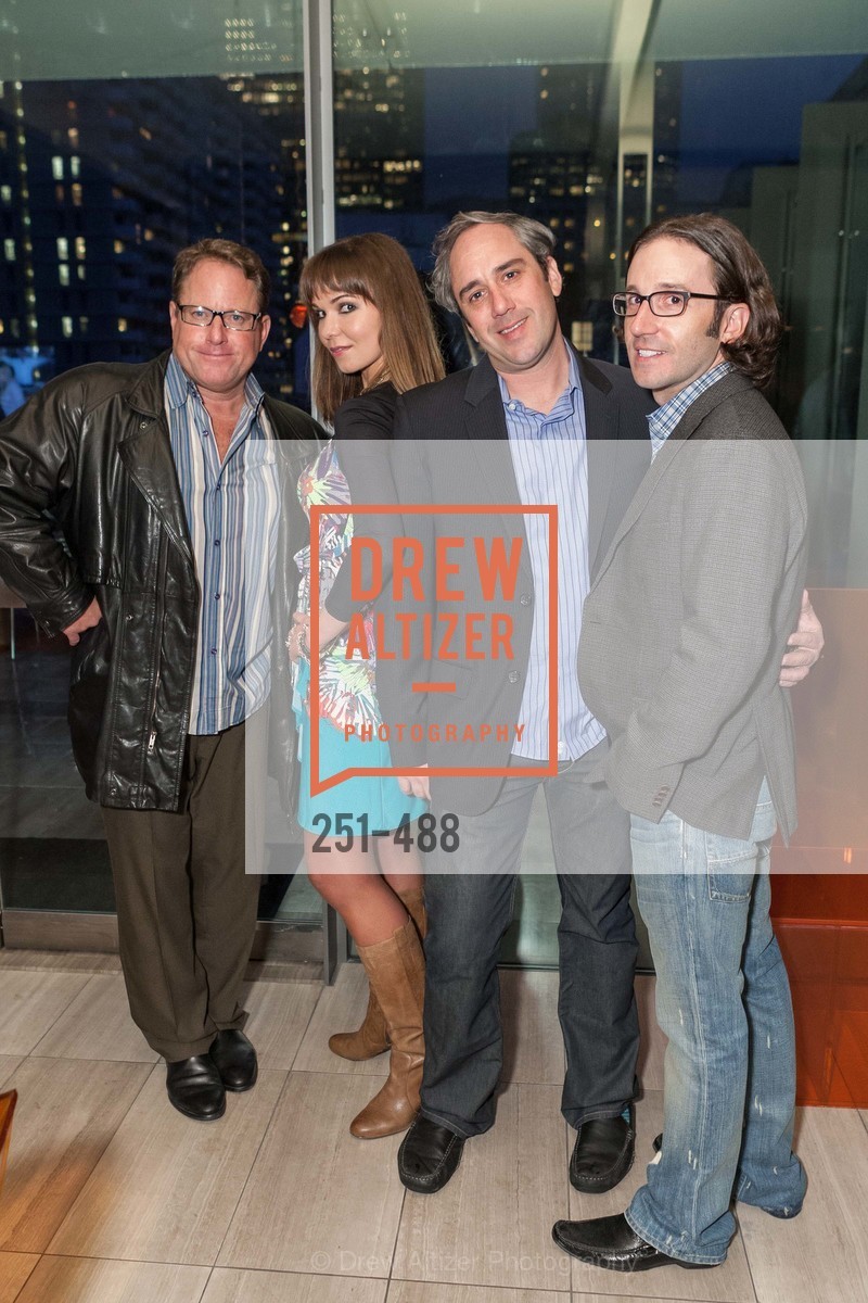 Larry Buck, Olga Sadovskaya, Gil Padia, Kyle McMillen, SONYA MOLODETSKAYA's Birthday Party, US. The Battery Penthouse, April 1st, 2014