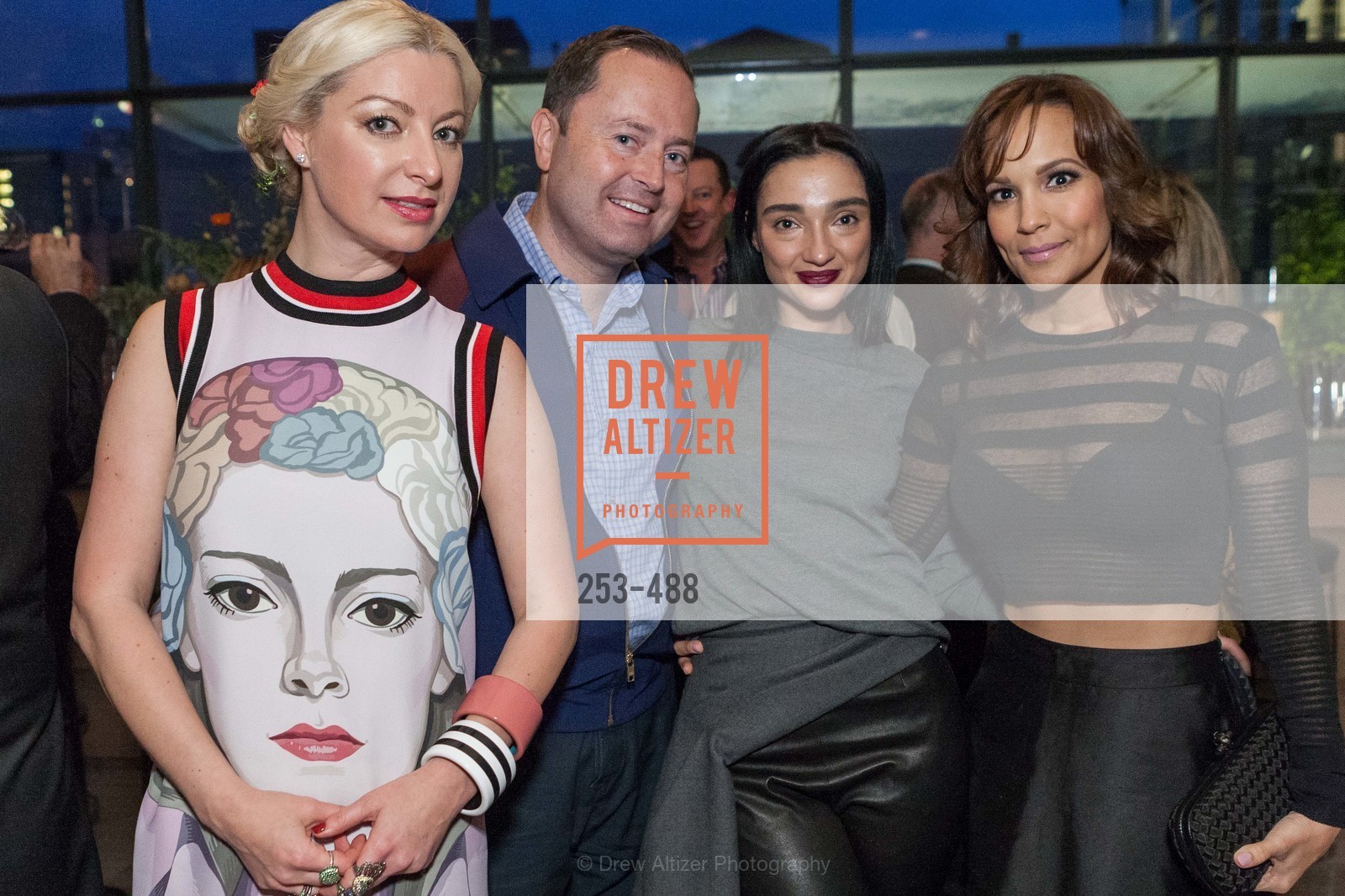 Sonya Molodetskaya, Edward Dubrovsky, Olga Dubrovsky, Lora DuBain, SONYA MOLODETSKAYA's Birthday Party, US. The Battery Penthouse, Photo #253-488 Sonya Molodetskaya, Edward Dubrovsky, Olga Dubrovsky, Lora DuBain, Photo #253-488
