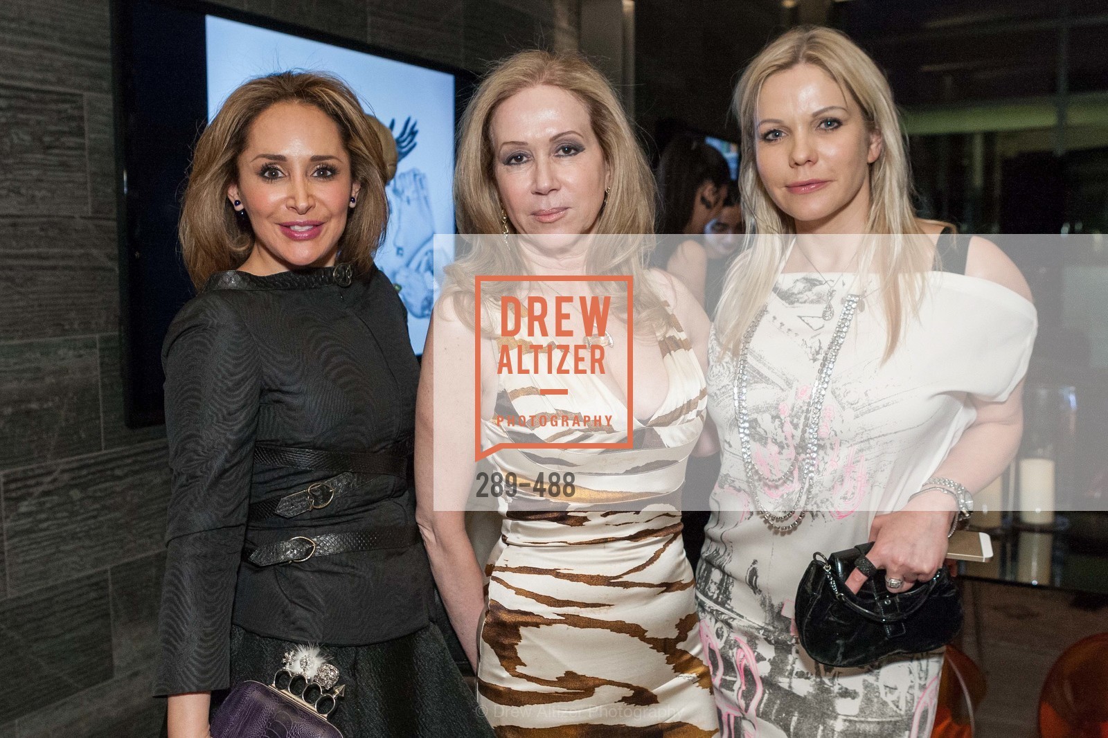 Brenda Zarate, Sophie Azouaou, Tatiana Takaeva, SONYA MOLODETSKAYA's Birthday Party, US. The Battery Penthouse, April 1st, 2014,Drew Altizer, Drew Altizer Photography, full-service event agency, private events, San Francisco photographer, photographer California