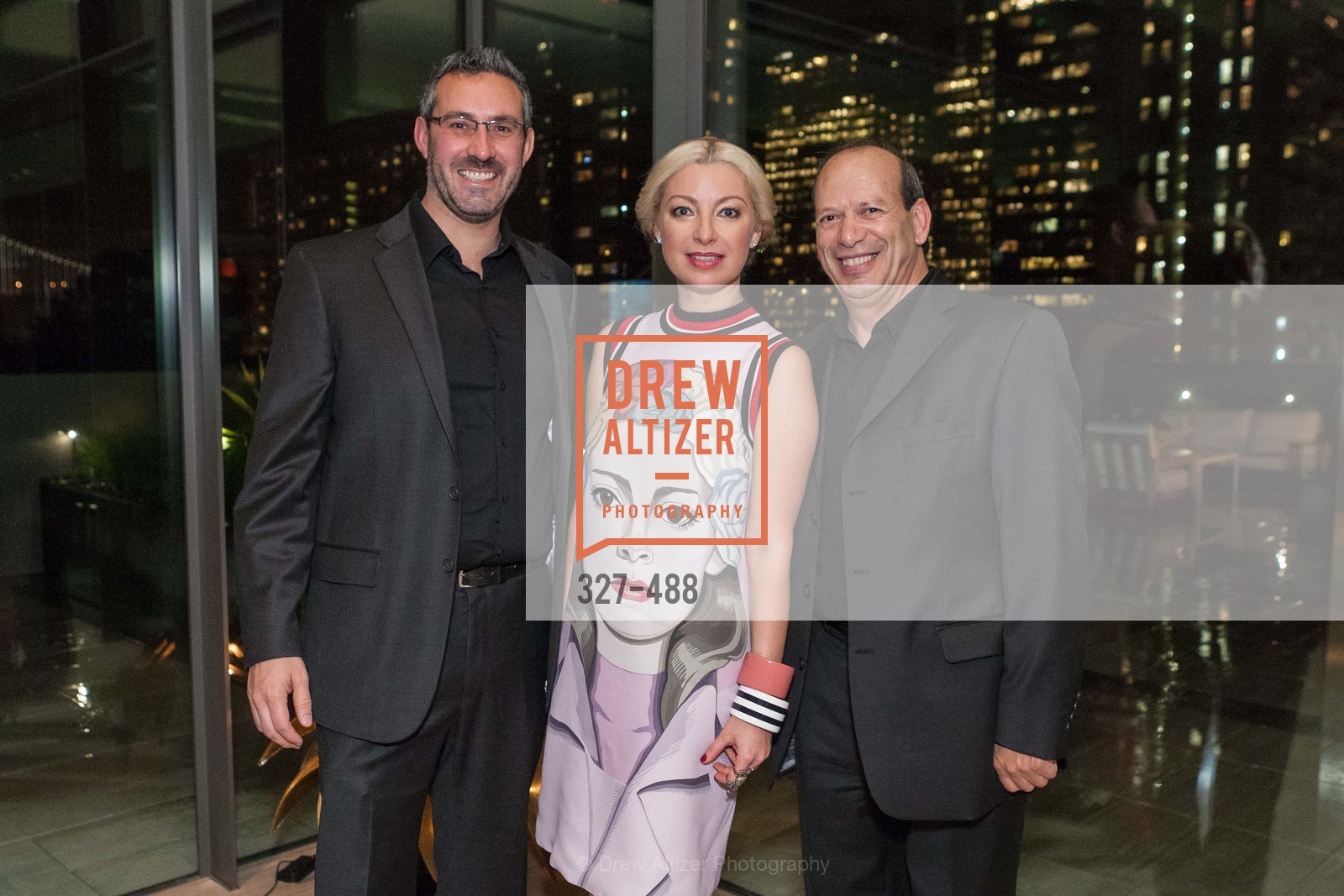 Joe Gavazza, Sonya Molodetskaya, Noureddine Azouaou, SONYA MOLODETSKAYA's Birthday Party, US. The Battery Penthouse, April 1st, 2014,Drew Altizer, Drew Altizer Photography, full-service agency, private events, San Francisco photographer, photographer california