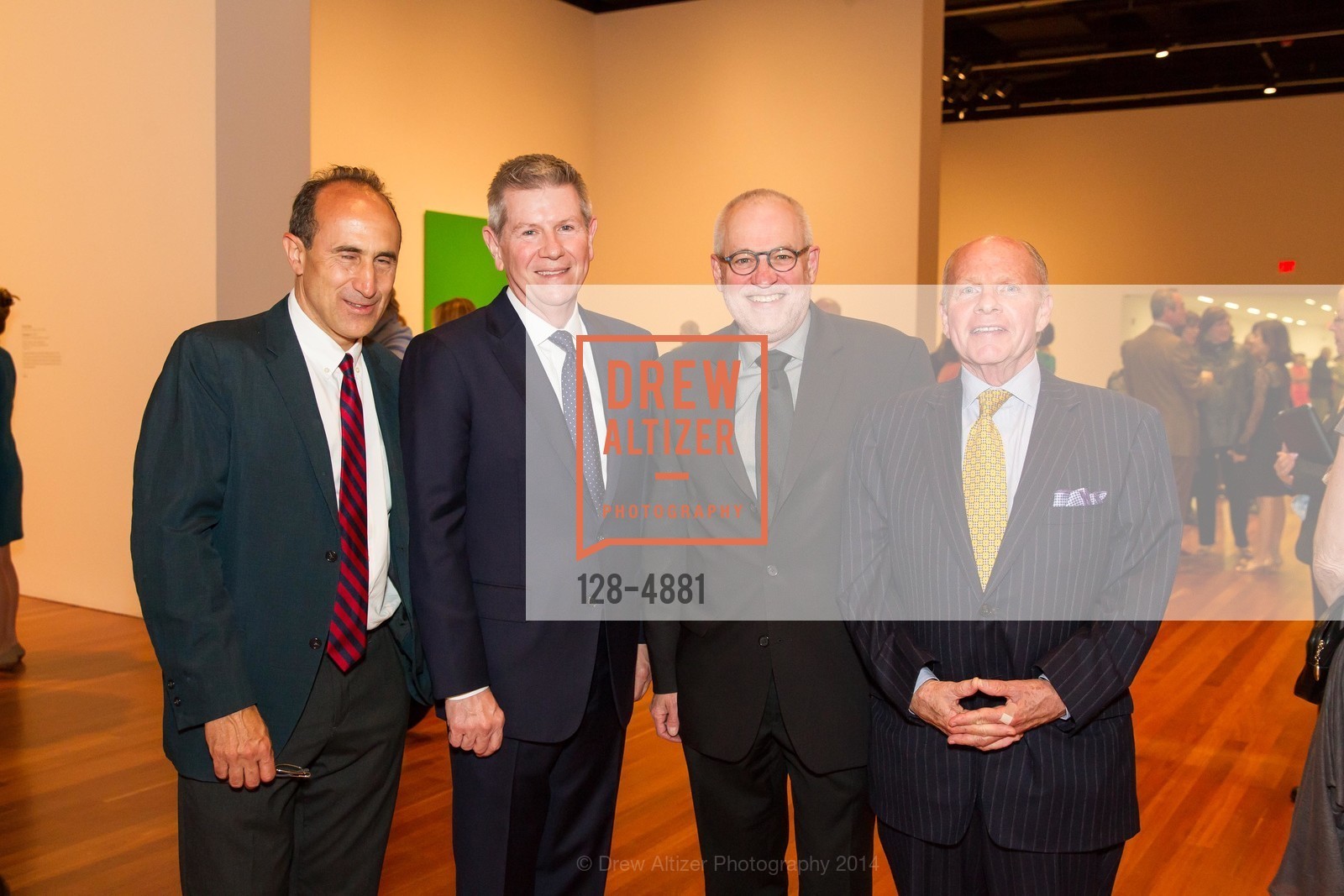 Cary Cooper, Richard Benefield, Gary Garrels, John Berggruen, Modernism from the NATIONAL GALLERY OF ART: The Robert and Jane Meyerhoff Collection, US, June 4th, 2014, Photo #128-4881 Cary Cooper, Richard Benefield, Gary Garrels, John Berggruen, Photo #128-4881