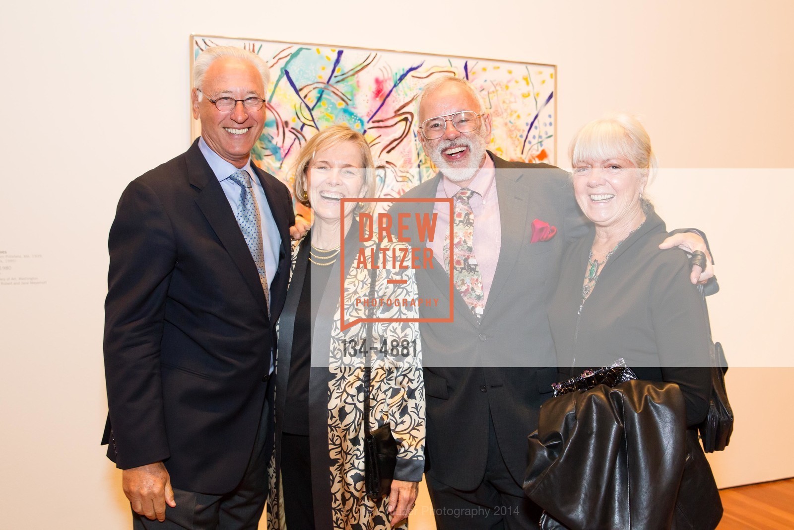Alan Davis, Peggy Greenfield, Richard Greenfield, Mary Lou Dauray, Modernism from the NATIONAL GALLERY OF ART: The Robert and Jane Meyerhoff Collection, US, June 4th, 2014, Photo #134-4881 Alan Davis, Peggy Greenfield, Richard Greenfield, Mary Lou Dauray, Photo #134-4881
