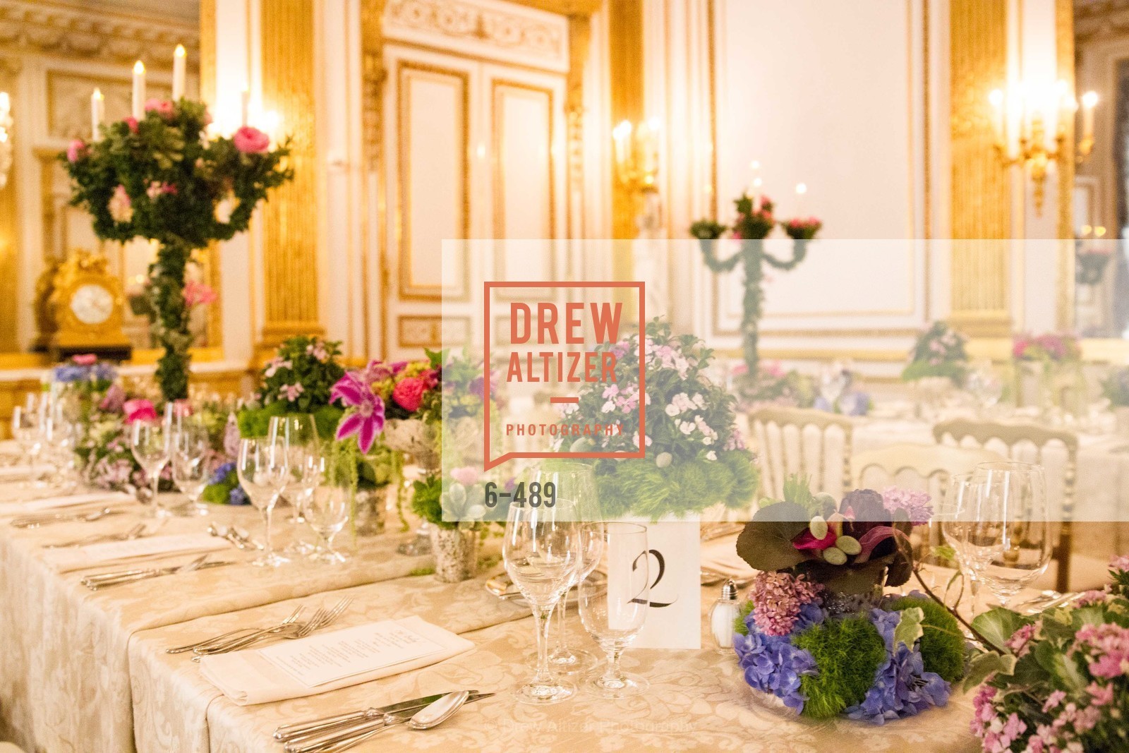 Atmosphere, The Salon Doré from the Hôtel de La Trémoille Private Dinner, US. The Battery, April 1st, 2014