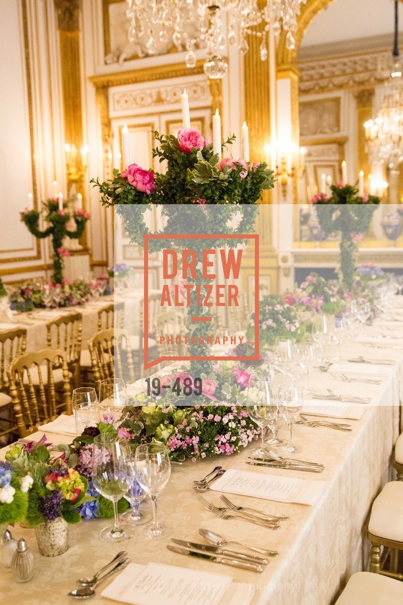 Atmosphere, The Salon Doré from the Hôtel de La Trémoille Private Dinner, US. The Battery, April 1st, 2014,Drew Altizer, Drew Altizer Photography, full-service agency, private events, San Francisco photographer, photographer california