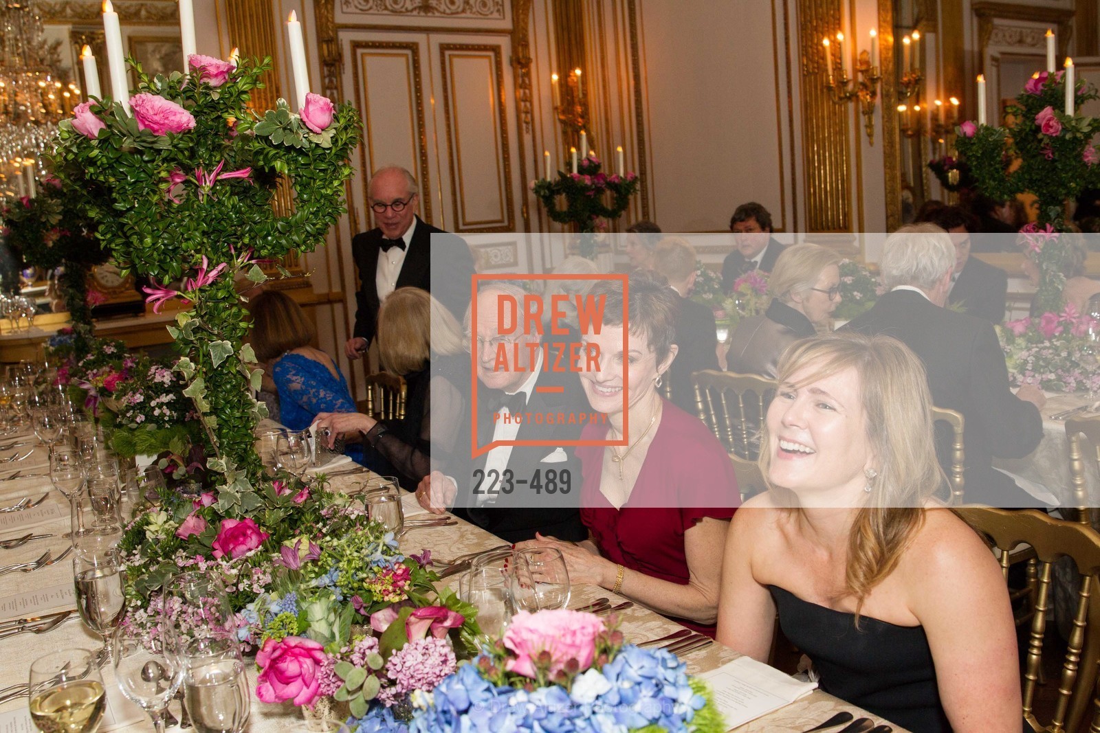 Denise Littlefield Sobel, Maria Santangelo, The Salon Doré from the Hôtel de La Trémoille Private Dinner, US. The Battery, April 1st, 2014,Drew Altizer, Drew Altizer Photography, full-service agency, private events, San Francisco photographer, photographer california