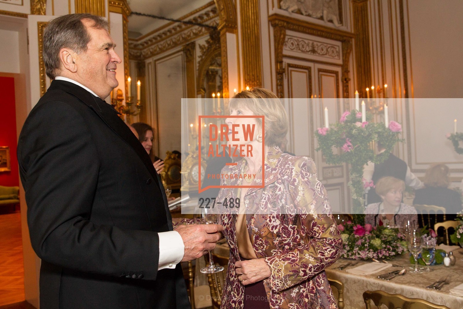William Hamilton, Dagmar Dolby, The Salon Doré from the Hôtel de La Trémoille Private Dinner, US. The Battery, April 1st, 2014,Drew Altizer, Drew Altizer Photography, full-service agency, private events, San Francisco photographer, photographer california