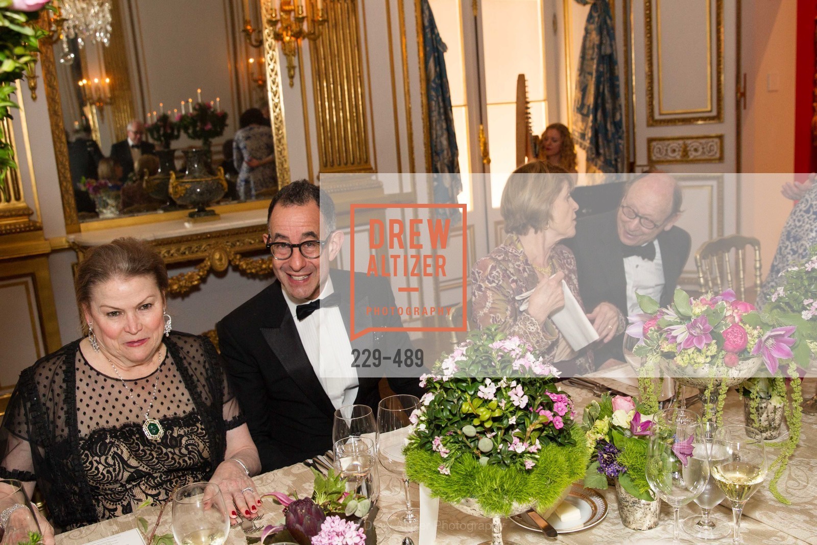 Cynthia Gunn, Colin Bailey, The Salon Doré from the Hôtel de La Trémoille Private Dinner, US. The Battery, April 1st, 2014,Drew Altizer, Drew Altizer Photography, full-service agency, private events, San Francisco photographer, photographer california
