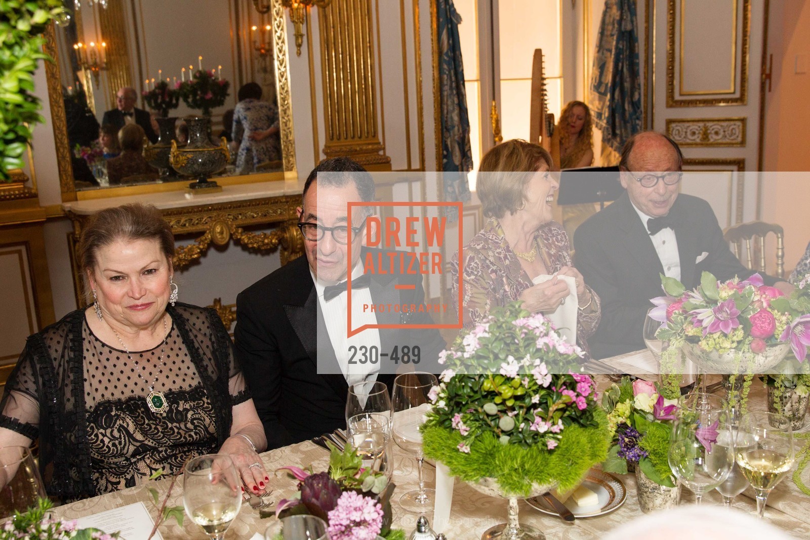Cynthia Gunn, Colin Bailey, The Salon Doré from the Hôtel de La Trémoille Private Dinner, US. The Battery, April 1st, 2014,Drew Altizer, Drew Altizer Photography, full-service agency, private events, San Francisco photographer, photographer california