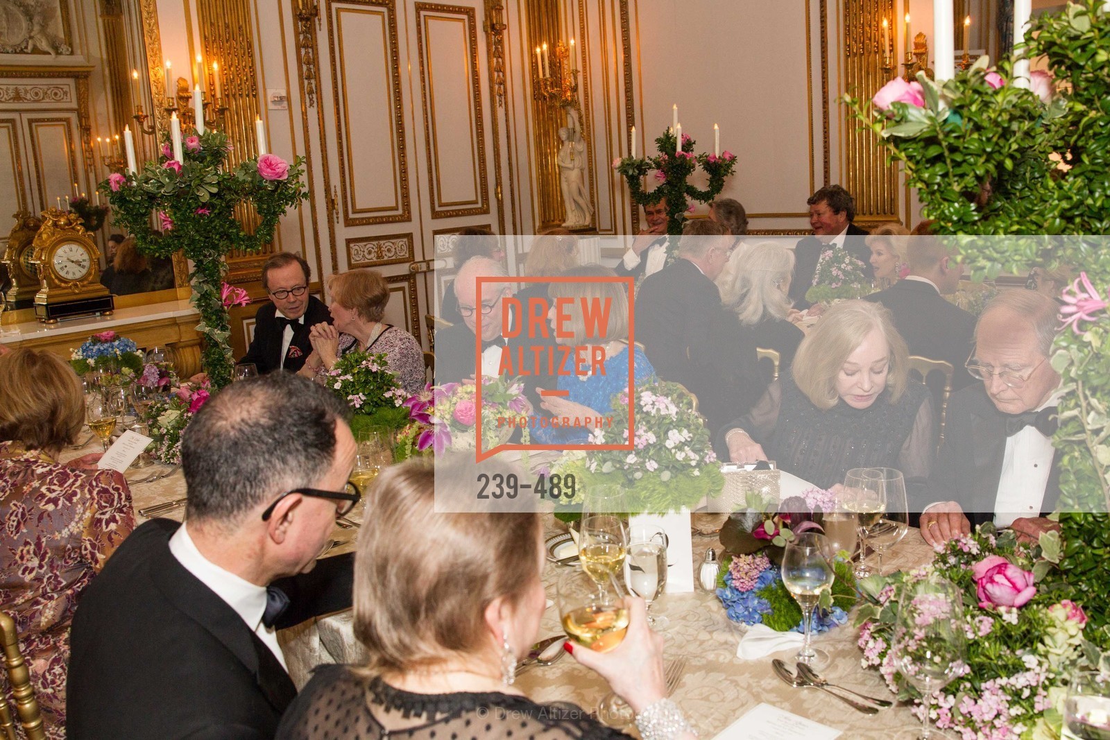 Andrew Skurman, Beatrice Bowles, Gretchen Kimball, Richard Goss, The Salon Doré from the Hôtel de La Trémoille Private Dinner, US. The Battery, April 1st, 2014,Drew Altizer, Drew Altizer Photography, full-service agency, private events, San Francisco photographer, photographer california