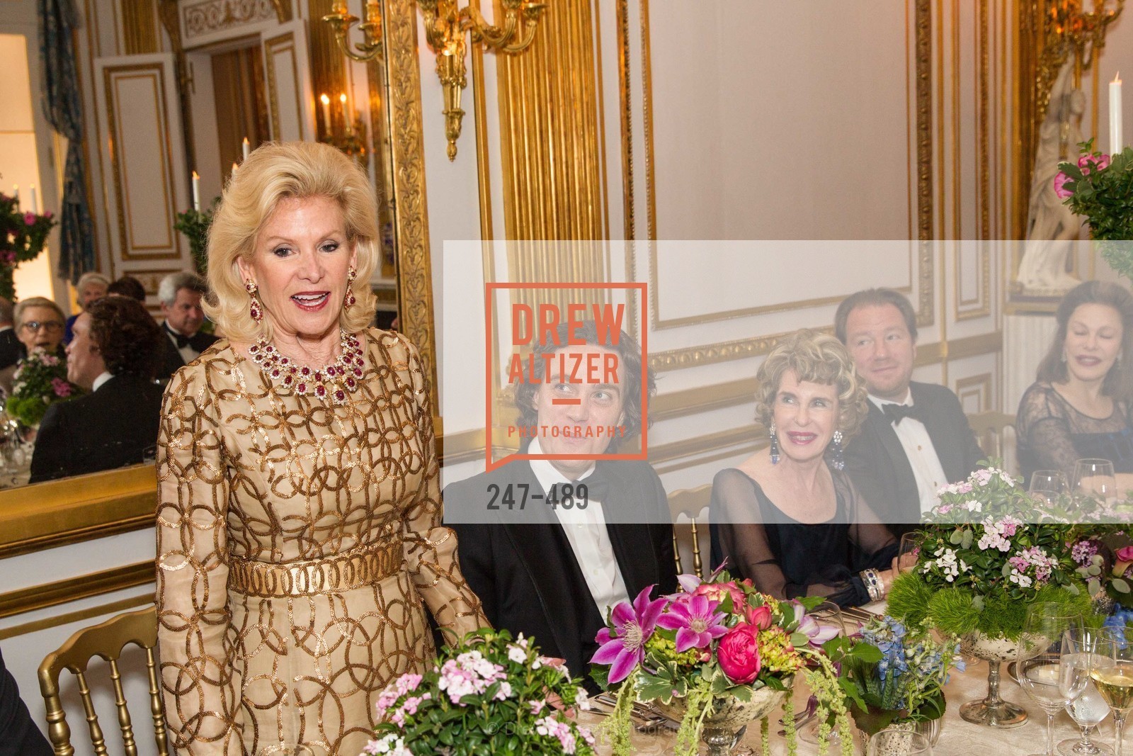 Dede Wilsey, The Salon Doré from the Hôtel de La Trémoille Private Dinner, US. The Battery, April 1st, 2014,Drew Altizer, Drew Altizer Photography, full-service agency, private events, San Francisco photographer, photographer california