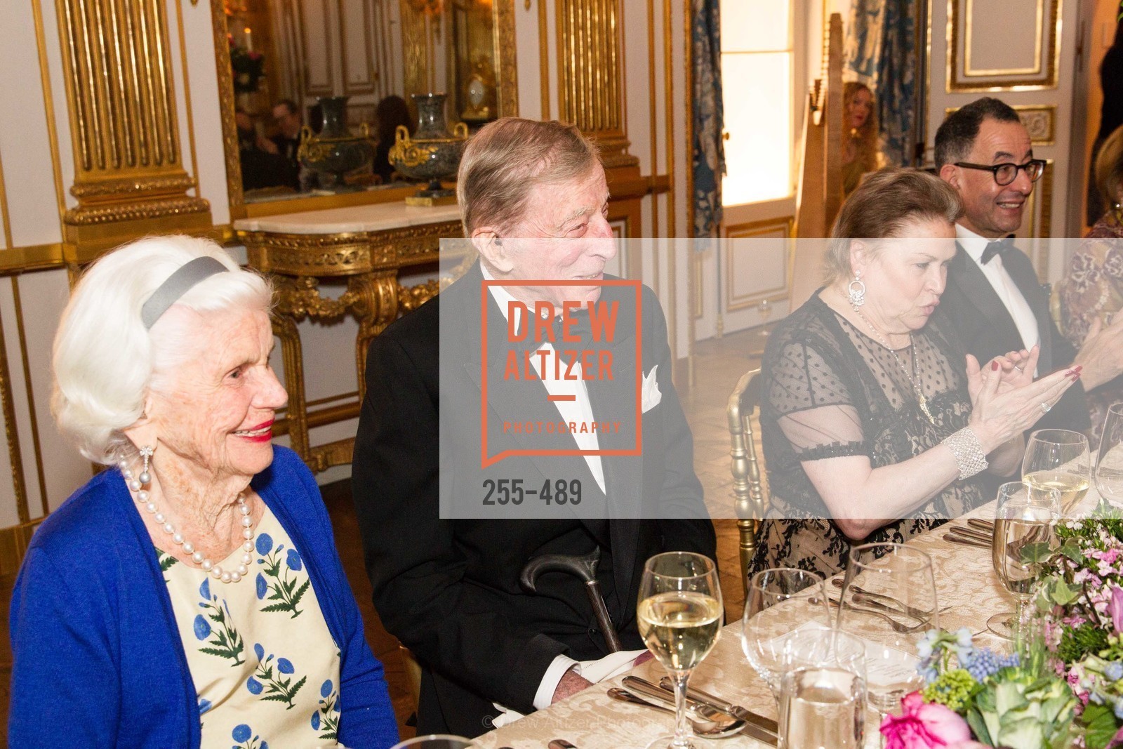 Connie Peabody, Adolphus Andrews, Cynthia Fry, The Salon Doré from the Hôtel de La Trémoille Private Dinner, US. The Battery, April 1st, 2014,Drew Altizer, Drew Altizer Photography, full-service agency, private events, San Francisco photographer, photographer california