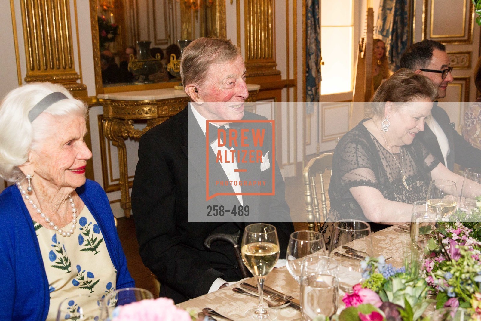 Connie Peabody, Adolphus Andrews, Cynthia Fry, The Salon Doré from the Hôtel de La Trémoille Private Dinner, US. The Battery, April 1st, 2014,Drew Altizer, Drew Altizer Photography, full-service event agency, private events, San Francisco photographer, photographer California