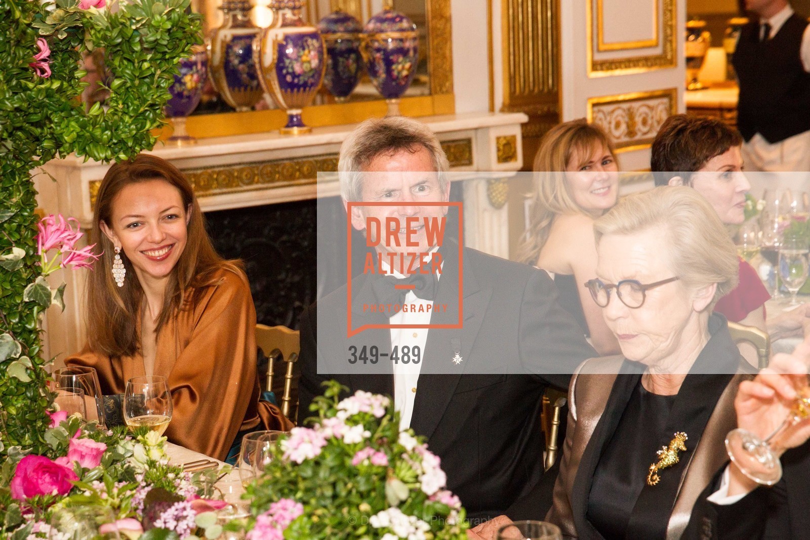 Marina Steinitz, Barbro Osher, The Salon Doré from the Hôtel de La Trémoille Private Dinner, US. The Battery, April 1st, 2014,Drew Altizer, Drew Altizer Photography, full-service agency, private events, San Francisco photographer, photographer california