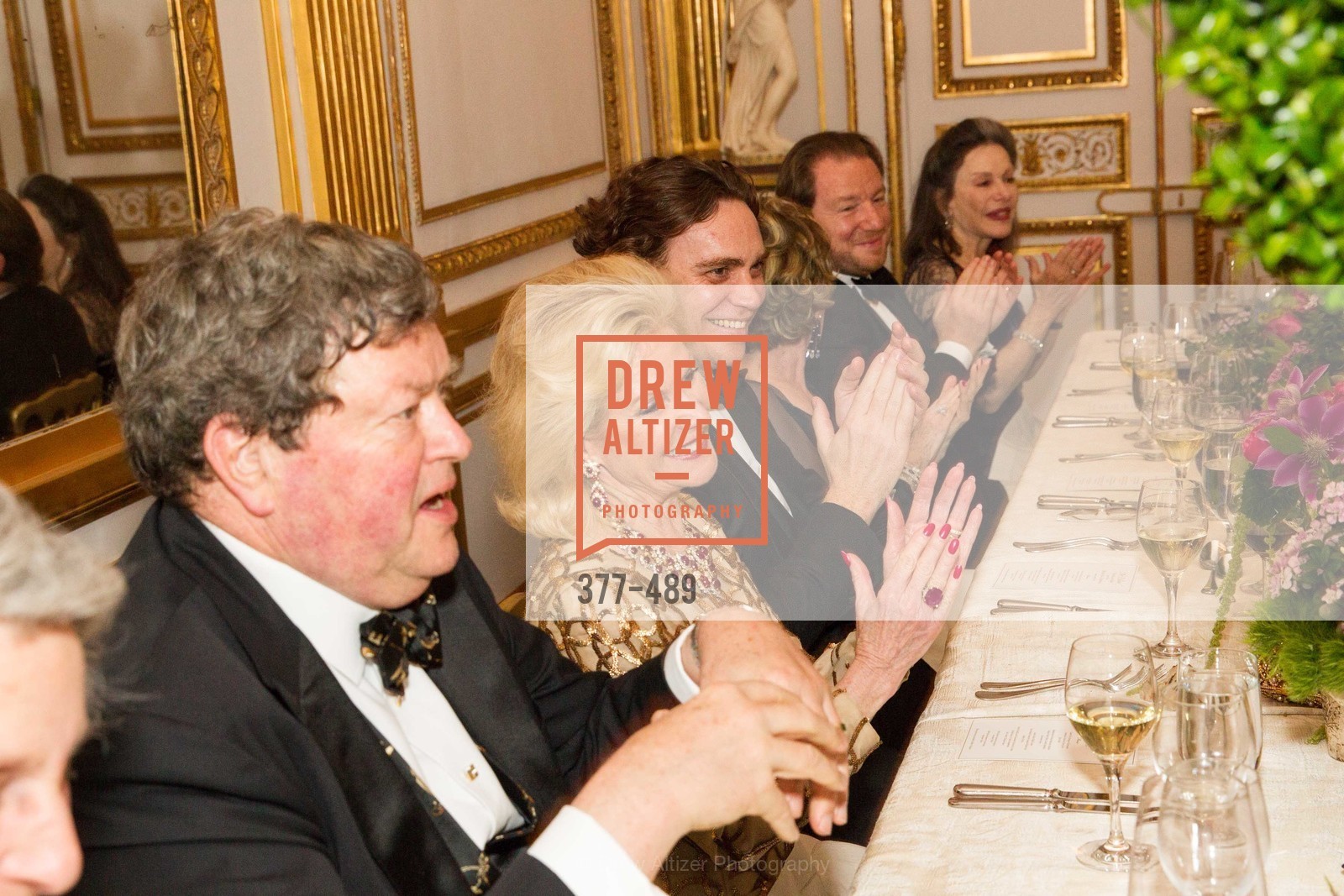 John Gunn, Dede Wilsey, Jay Fielden, The Salon Doré from the Hôtel de La Trémoille Private Dinner, US. The Battery, April 1st, 2014,Drew Altizer, Drew Altizer Photography, full-service agency, private events, San Francisco photographer, photographer california