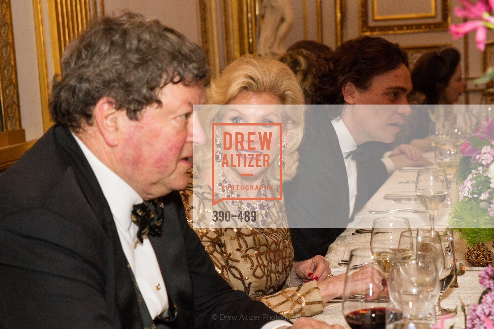 John Gunn, Dede Wilsey, The Salon Doré from the Hôtel de La Trémoille Private Dinner, US. The Battery, April 1st, 2014,Drew Altizer, Drew Altizer Photography, full-service event agency, private events, San Francisco photographer, photographer California
