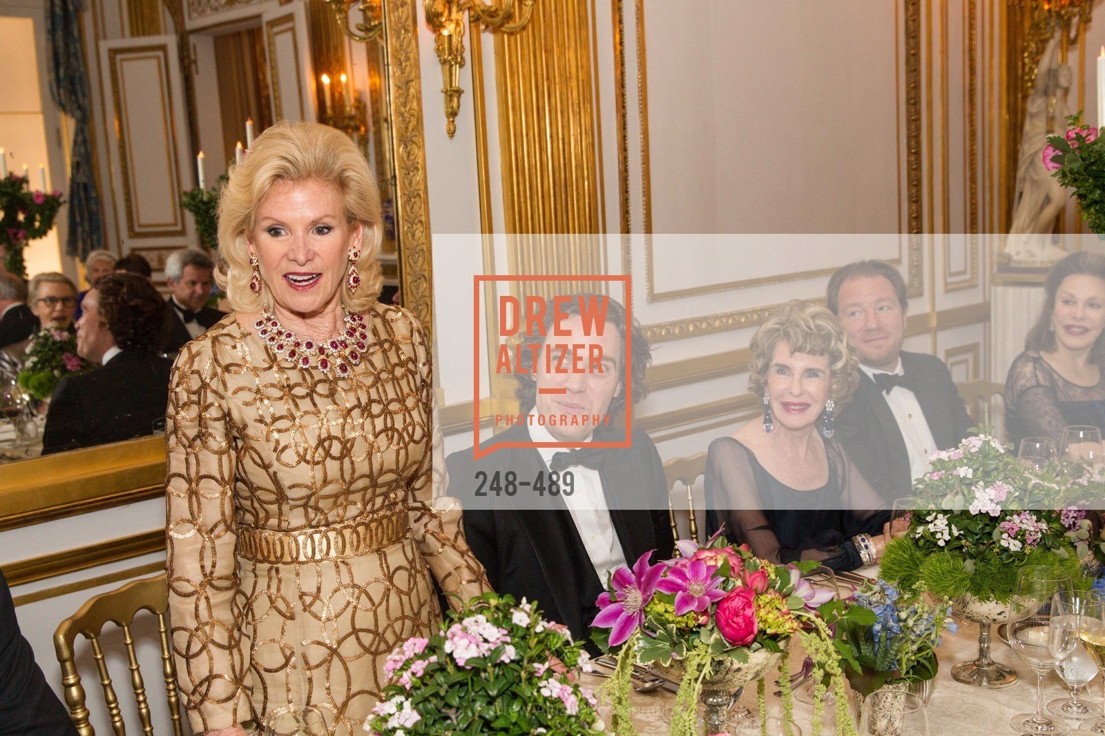 Dede Wilsey, The Salon Doré from the Hôtel de La Trémoille Private Dinner, US. The Battery, April 1st, 2014,Drew Altizer, Drew Altizer Photography, full-service agency, private events, San Francisco photographer, photographer california