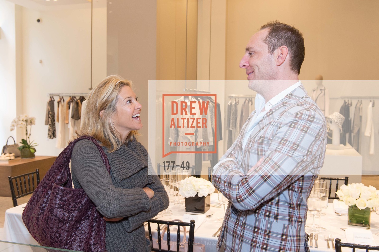 Kathryn Lasater, Patrick Herning, Luncheon Hosted by Max Mara, Max Mara. 175 Post St, San Francisco, CA 94108, April 21st, 2015,Drew Altizer, Drew Altizer Photography, full-service agency, private events, San Francisco photographer, photographer california