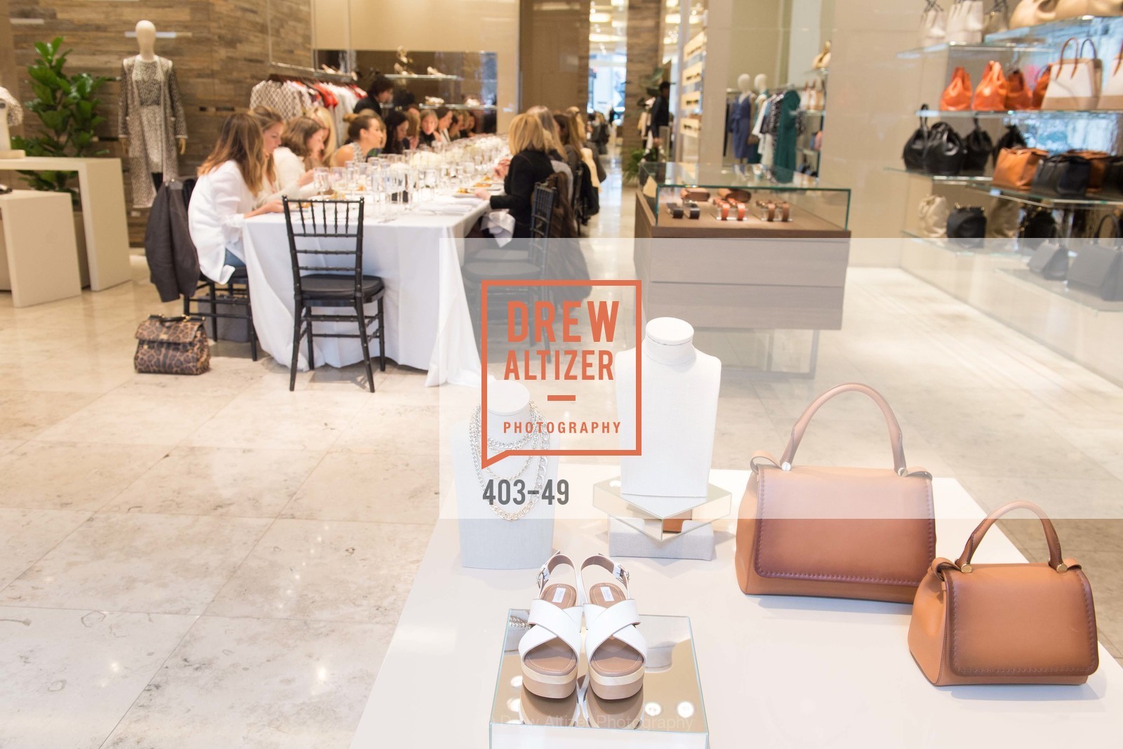 Atmosphere, Luncheon Hosted by Max Mara, Max Mara. 175 Post St, San Francisco, CA 94108, April 21st, 2015,Drew Altizer, Drew Altizer Photography, full-service agency, private events, San Francisco photographer, photographer california