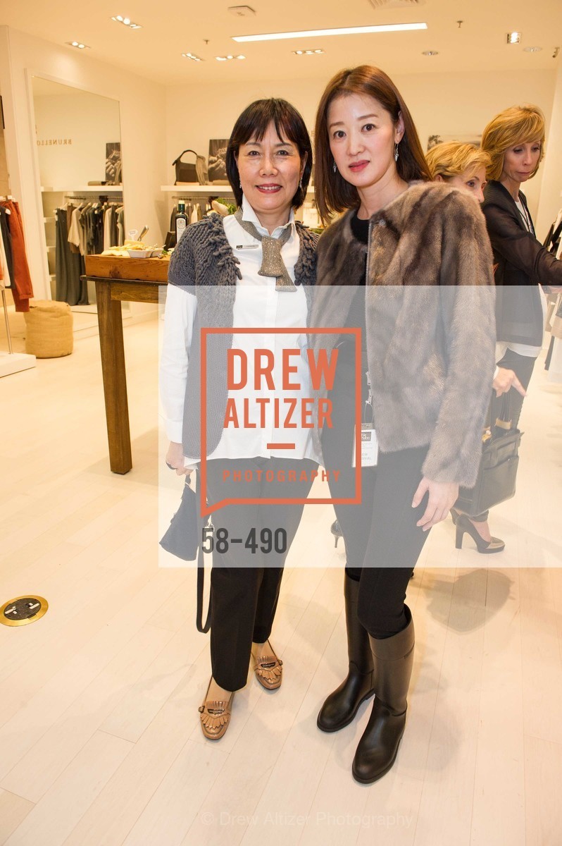 Grace Hsiung, Tiffany Wang, Nancy Kukacka Hosts Brunello Cucinelli at SAKS FIFTH AVENUE Benefitting New Door Ventures, US. The Battery, Photo #58-490 Grace Hsiung, Tiffany Wang, Photo #58-490