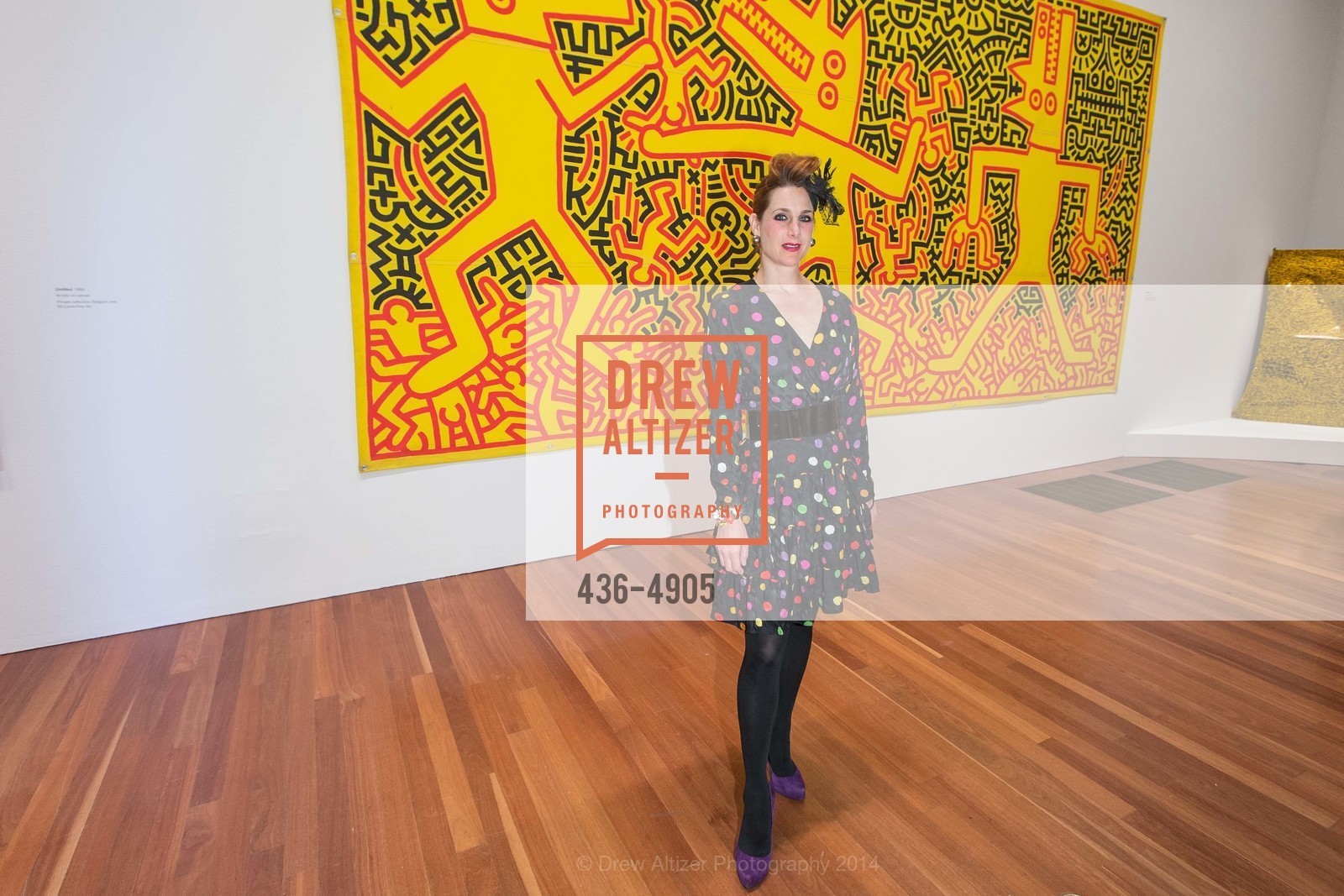 Monique Jenkinson, Keith Haring: The Political Line Opening Reception at the deYOUNG MUSEUM, US, November 5th, 2014, Photo #436-4905 Monique Jenkinson, Photo #436-4905
