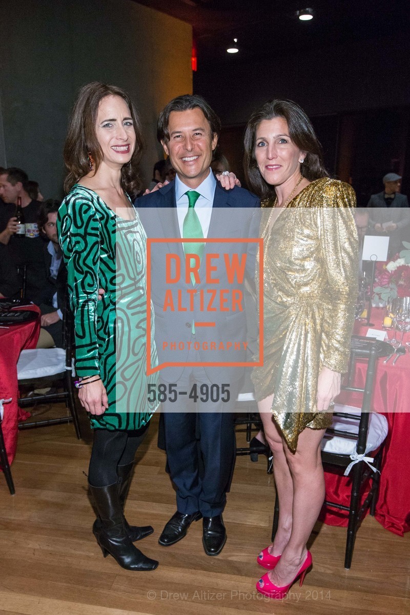 Kristen Haring, Roger Barnett, Sloan Barnett, Keith Haring: The Political Line Opening Reception at the deYOUNG MUSEUM, US, November 5th, 2014, Photo #585-4905 Kristen Haring, Roger Barnett, Sloan Barnett, Photo #585-4905