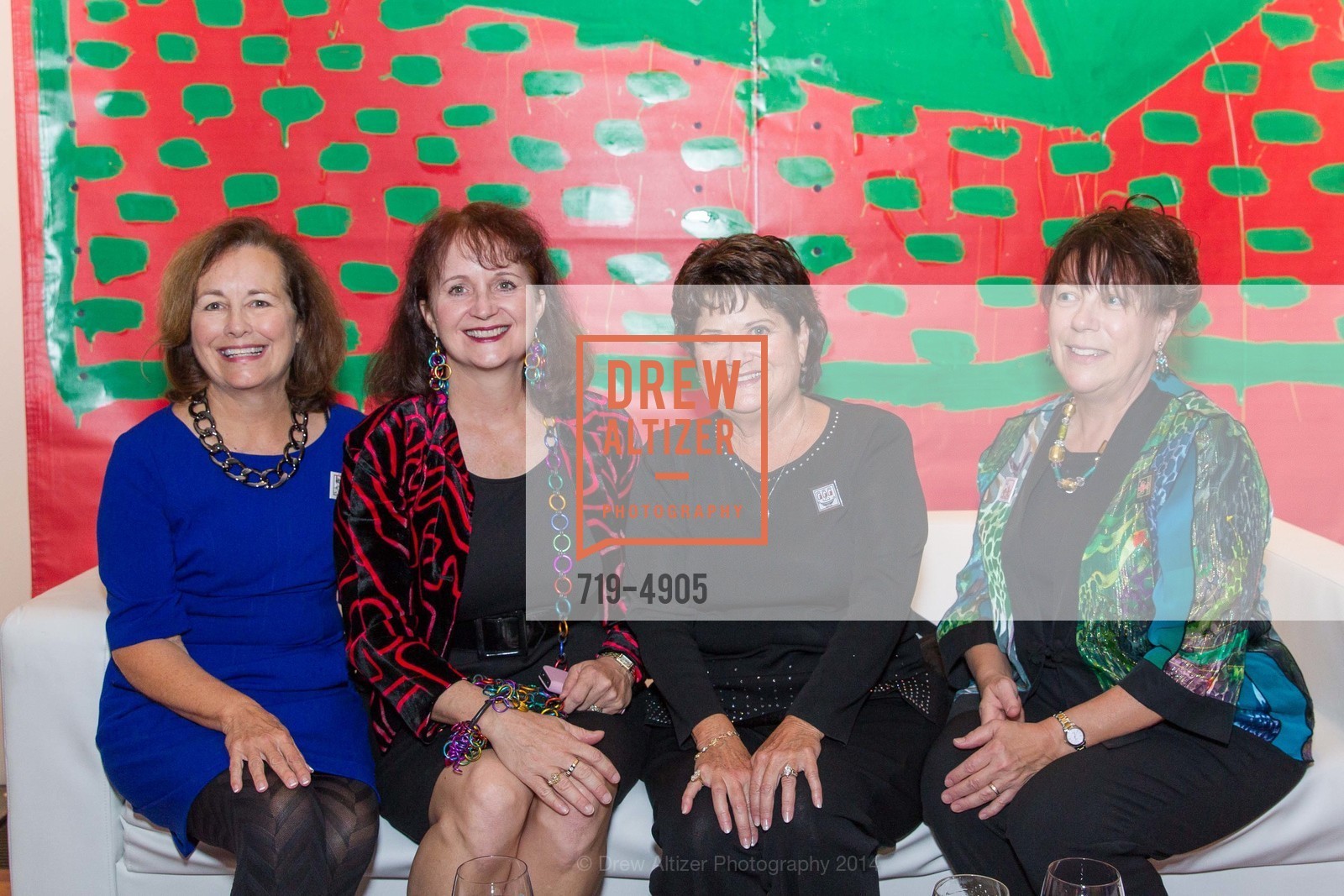 Maryanne Eichorn, Kay Haring, Sue Kennedy, Thea Marshall, Keith Haring: The Political Line Opening Reception at the deYOUNG MUSEUM, US, November 5th, 2014, Photo #719-4905 Maryanne Eichorn, Kay Haring, Sue Kennedy, Thea Marshall, Photo #719-4905