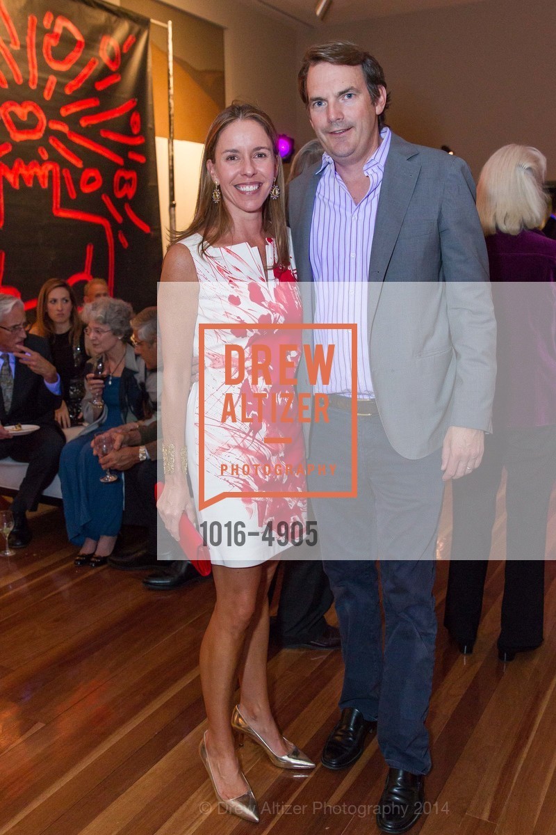 Stephanie Plexico, Jon Plexico, Keith Haring: The Political Line Opening Reception at the deYOUNG MUSEUM, US, November 5th, 2014, Photo #1016-4905 Stephanie Plexico, Jon Plexico, Photo #1016-4905