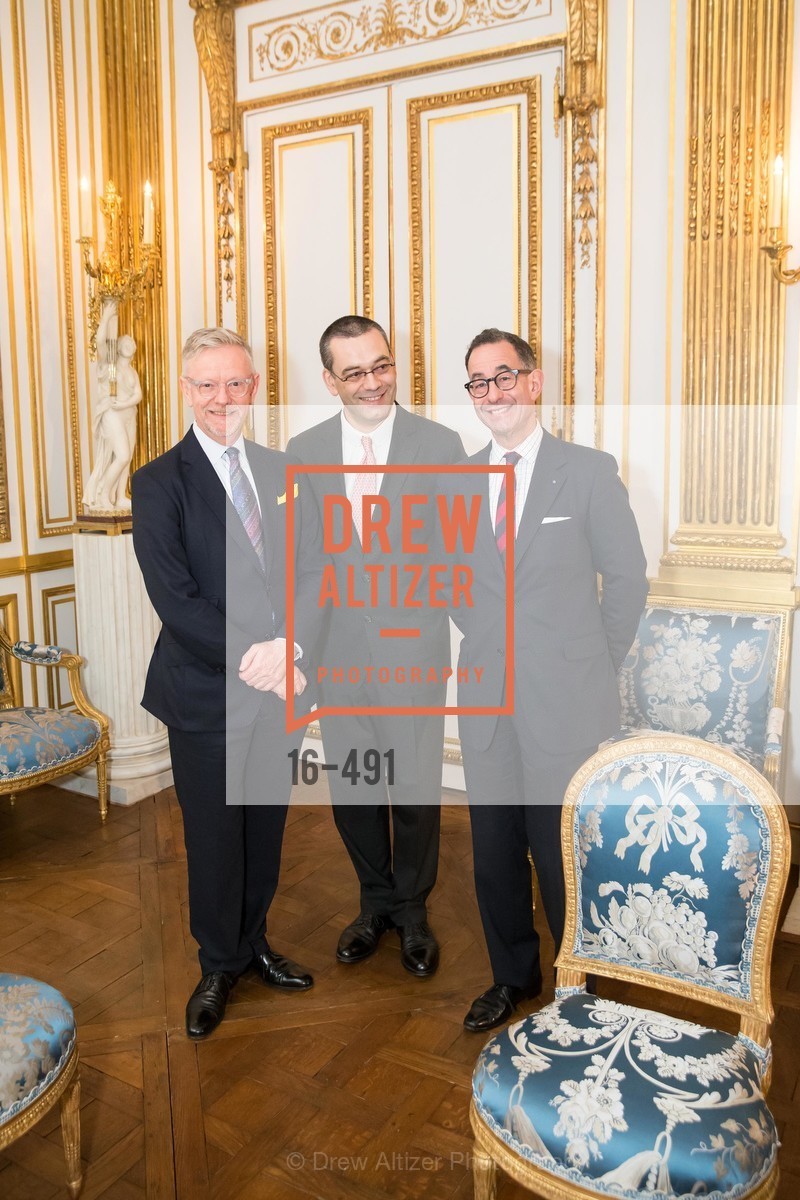 Martin Chapman, Xavier Bonnet, Colin Bailey, The Salon Doré from the Hôtel de La Trémoille Donor Opening, US. Legion of Honor, April 2nd, 2014,Drew Altizer, Drew Altizer Photography, full-service event agency, private events, San Francisco photographer, photographer California