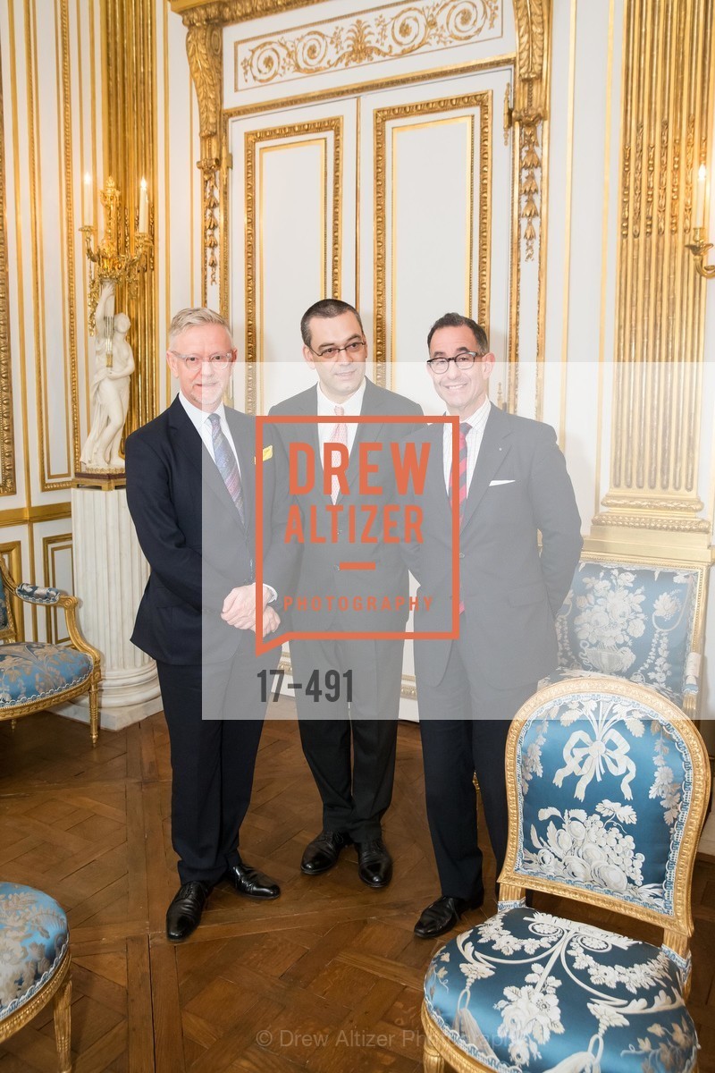Martin Chapman, Xavier Bonnet, Colin Bailey, The Salon Doré from the Hôtel de La Trémoille Donor Opening, US. Legion of Honor, April 2nd, 2014,Drew Altizer, Drew Altizer Photography, full-service agency, private events, San Francisco photographer, photographer california