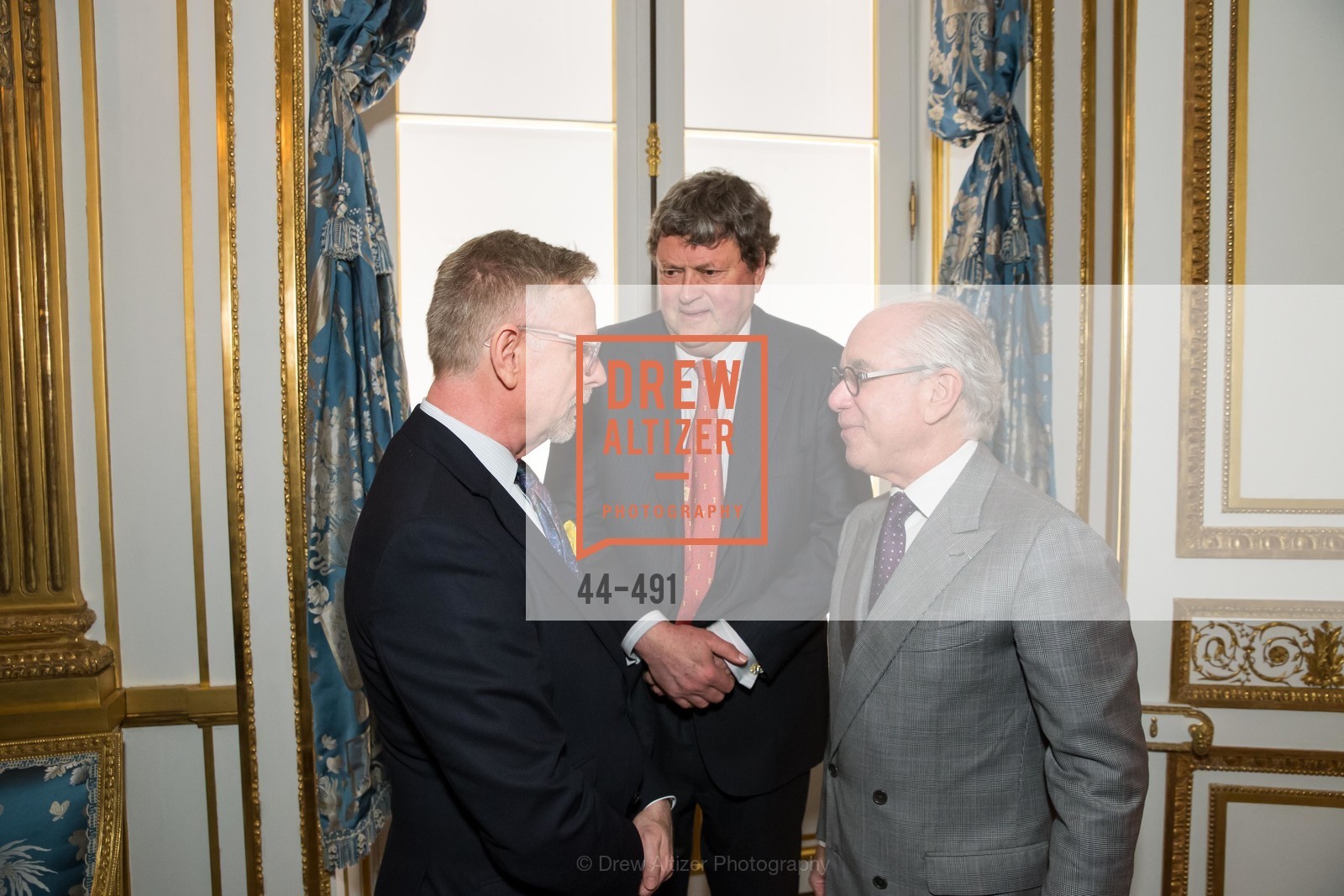 Martin Chapman, John Gunn, Andrew Skurman, The Salon Doré from the Hôtel de La Trémoille Donor Opening, US. Legion of Honor, April 2nd, 2014
