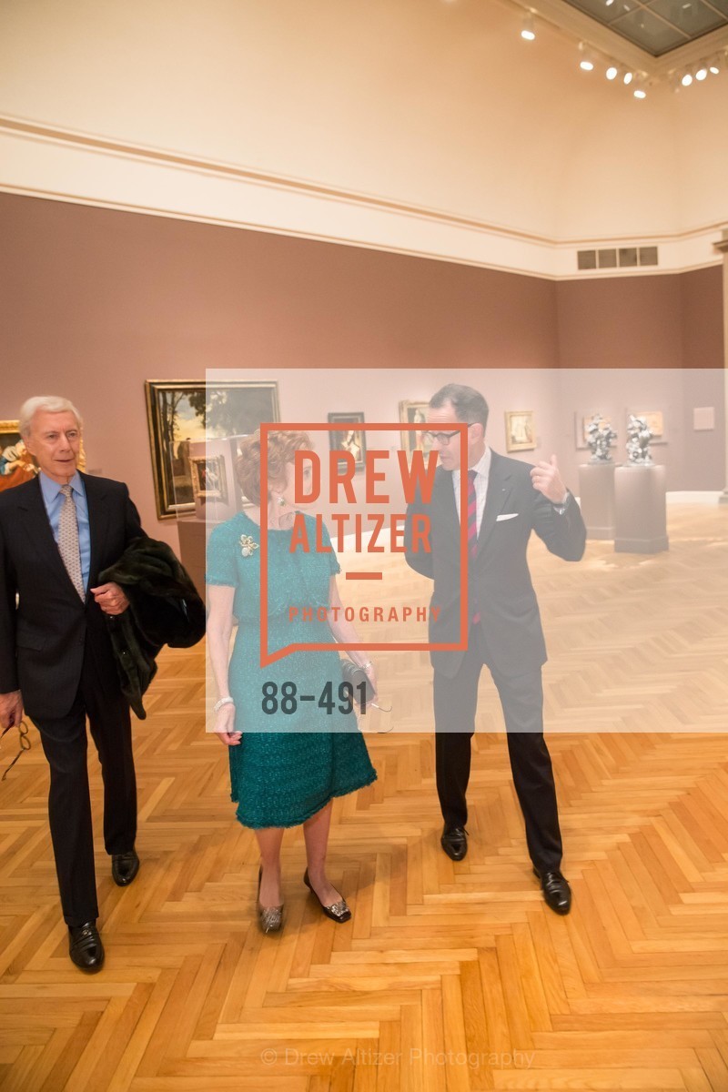 Robert Girard, Phoebe Cowles, Colin Bailey, The Salon Doré from the Hôtel de La Trémoille Donor Opening, US. Legion of Honor, April 2nd, 2014,Drew Altizer, Drew Altizer Photography, full-service event agency, private events, San Francisco photographer, photographer California