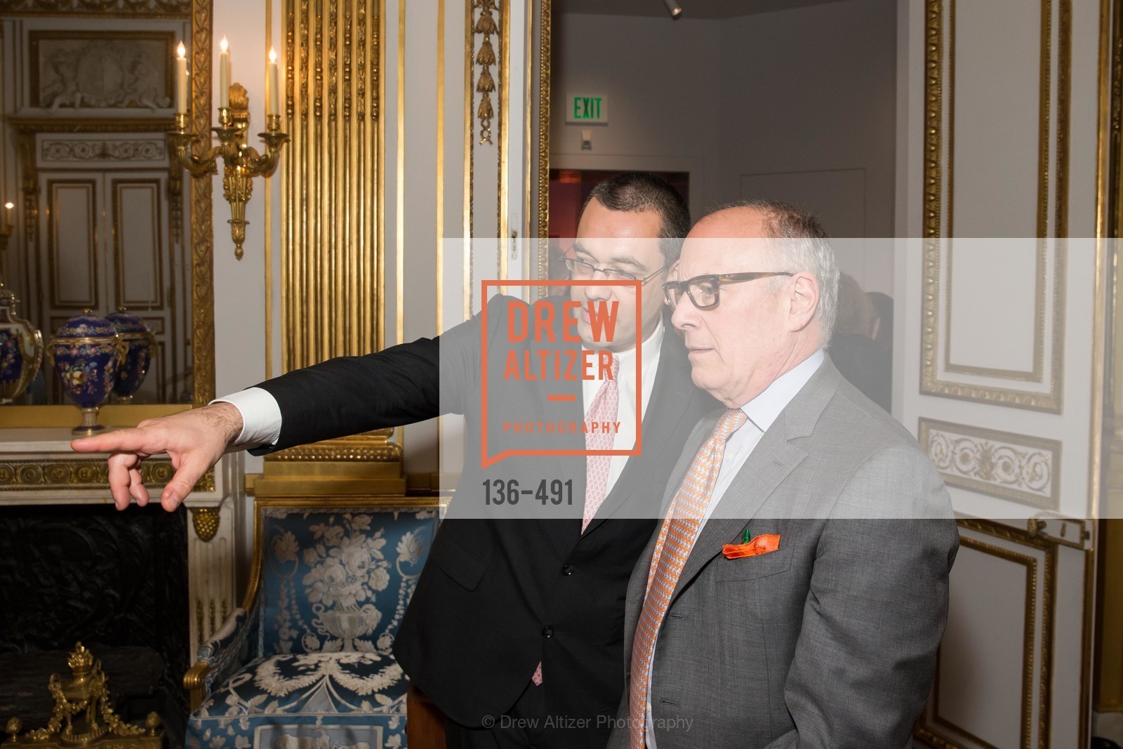 Xavier Bonnet, The Salon Doré from the Hôtel de La Trémoille Donor Opening, US. Legion of Honor, April 2nd, 2014,Drew Altizer, Drew Altizer Photography, full-service agency, private events, San Francisco photographer, photographer california