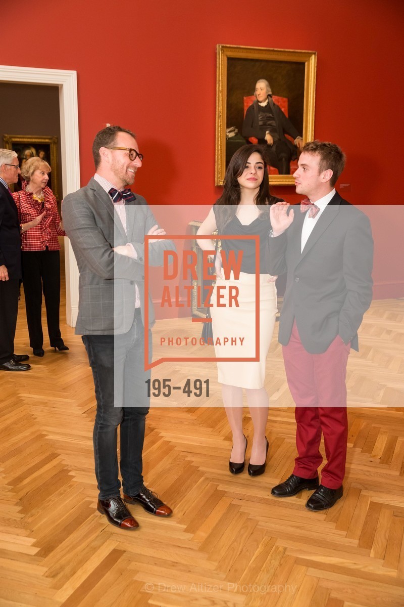 Emerson Bowyer, Ece Ciper, Ian Cox, The Salon Doré from the Hôtel de La Trémoille Donor Opening, US. Legion of Honor, April 2nd, 2014,Drew Altizer, Drew Altizer Photography, full-service agency, private events, San Francisco photographer, photographer california