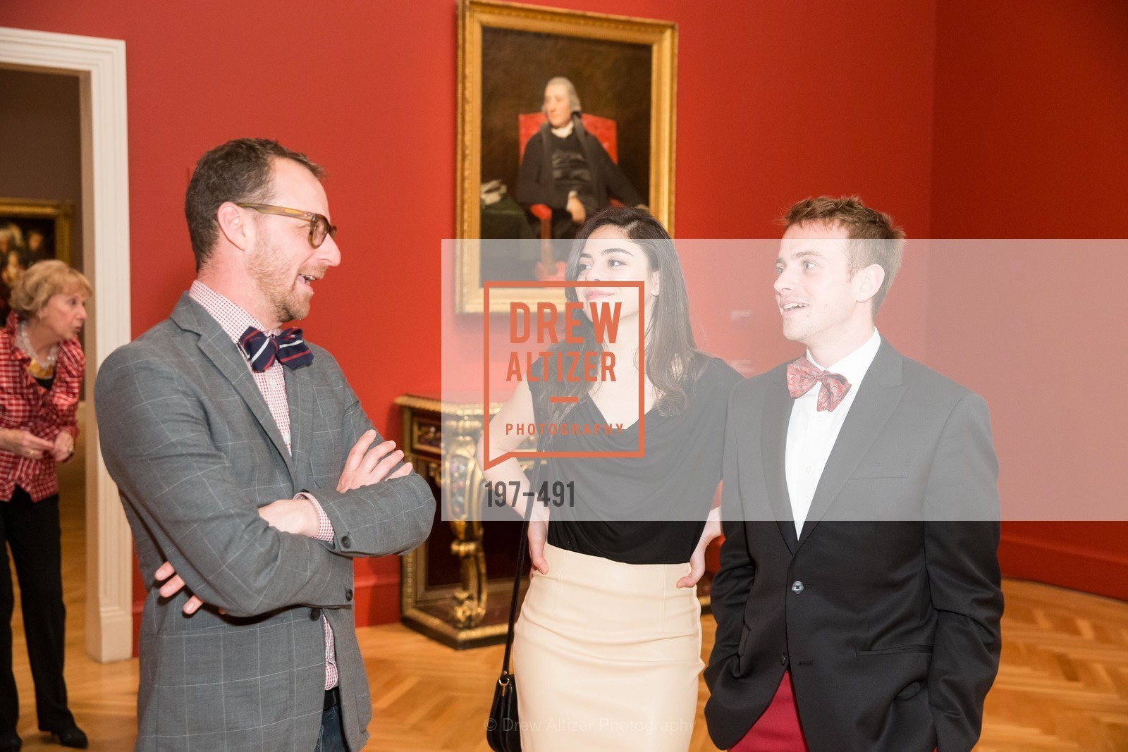 Emerson Bowyer, Ece Ciper, Ian Cox, The Salon Doré from the Hôtel de La Trémoille Donor Opening, US. Legion of Honor, April 2nd, 2014,Drew Altizer, Drew Altizer Photography, full-service agency, private events, San Francisco photographer, photographer california