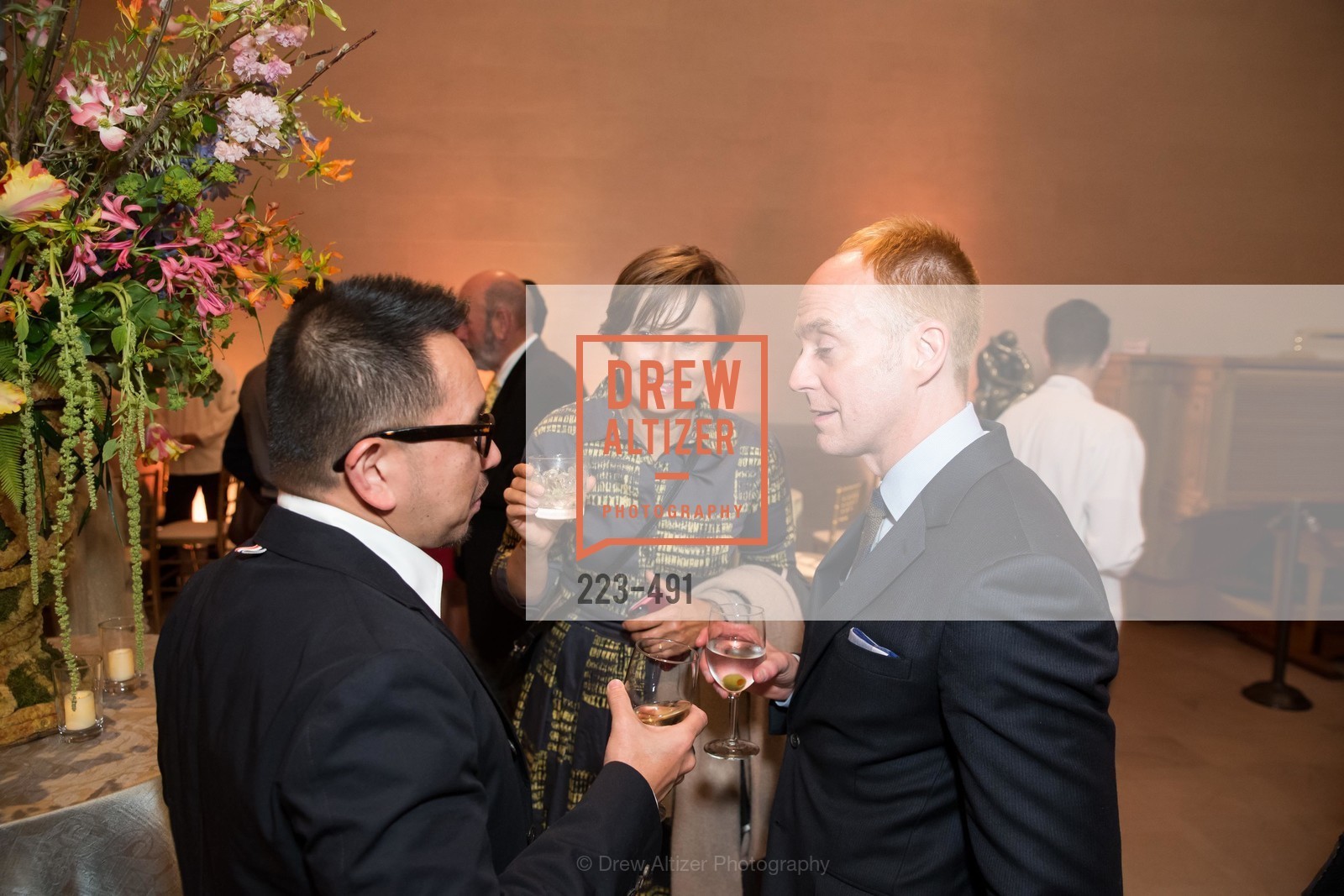 Frederico DeVera, Renee Price, Alan Wintermute, The Salon Doré from the Hôtel de La Trémoille Donor Opening, US. Legion of Honor, April 2nd, 2014,Drew Altizer, Drew Altizer Photography, full-service agency, private events, San Francisco photographer, photographer california