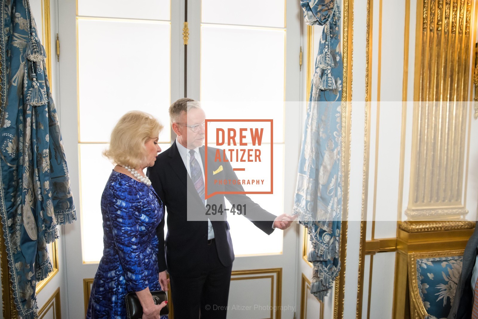 Dede Wilsey, Martin Chapman, The Salon Doré from the Hôtel de La Trémoille Donor Opening, US. Legion of Honor, April 2nd, 2014