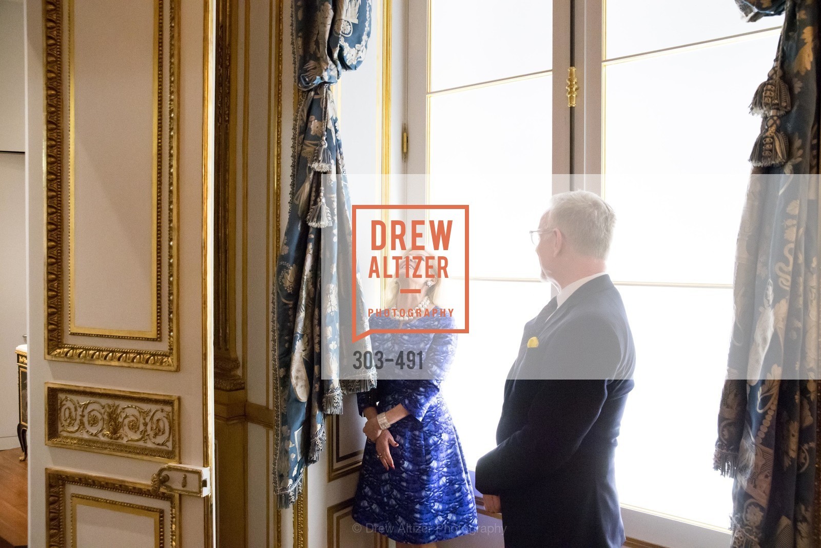 Dede Wilsey, Martin Chapman, The Salon Doré from the Hôtel de La Trémoille Donor Opening, US. Legion of Honor, April 2nd, 2014,Drew Altizer, Drew Altizer Photography, full-service agency, private events, San Francisco photographer, photographer california