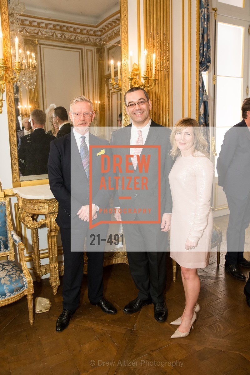Martin Chapman, Xavier Bonnet, Maria Santangelo, The Salon Doré from the Hôtel de La Trémoille Donor Opening, US. Legion of Honor, April 2nd, 2014,Drew Altizer, Drew Altizer Photography, full-service agency, private events, San Francisco photographer, photographer california