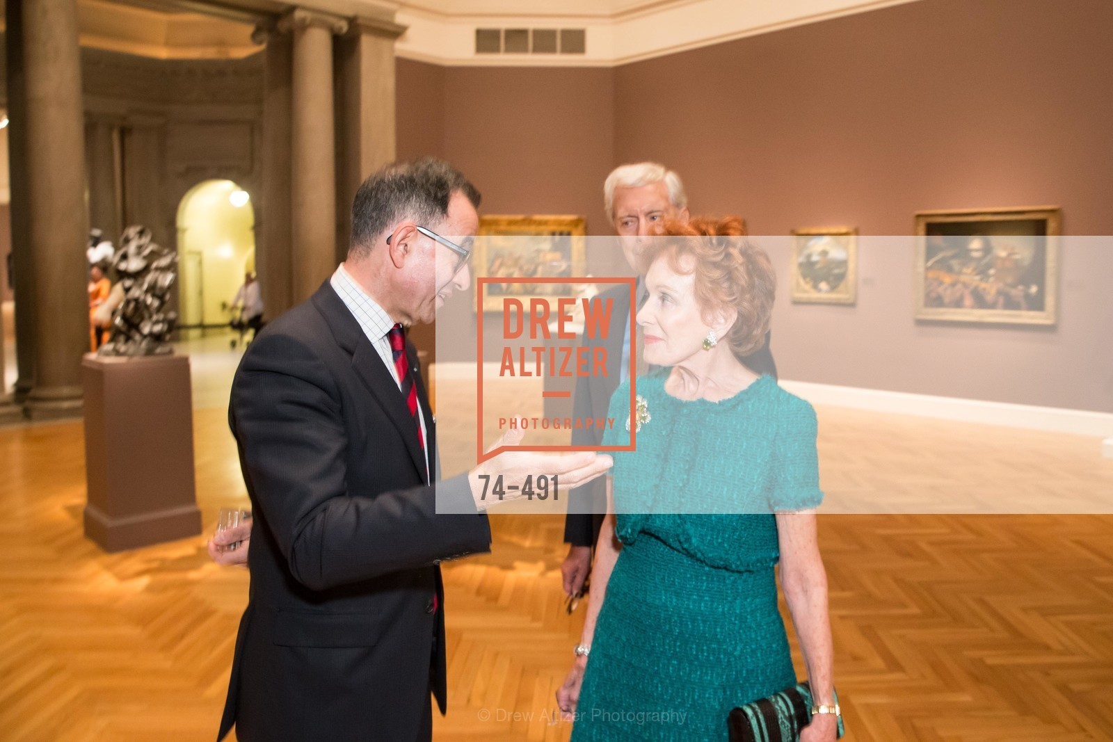 Colin Bailey, Phoebe Cowles, The Salon Doré from the Hôtel de La Trémoille Donor Opening, US. Legion of Honor, April 2nd, 2014,Drew Altizer, Drew Altizer Photography, full-service agency, private events, San Francisco photographer, photographer california