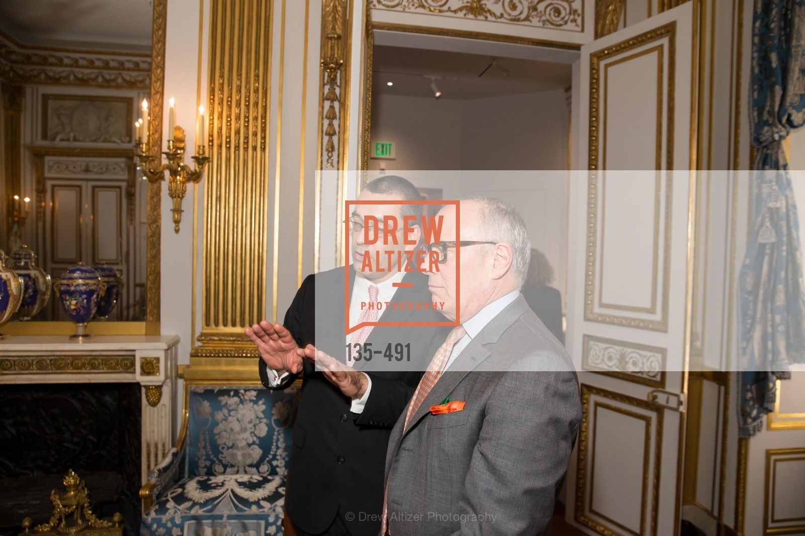 Xavier Bonnet, The Salon Doré from the Hôtel de La Trémoille Donor Opening, US. Legion of Honor, April 2nd, 2014,Drew Altizer, Drew Altizer Photography, full-service agency, private events, San Francisco photographer, photographer california