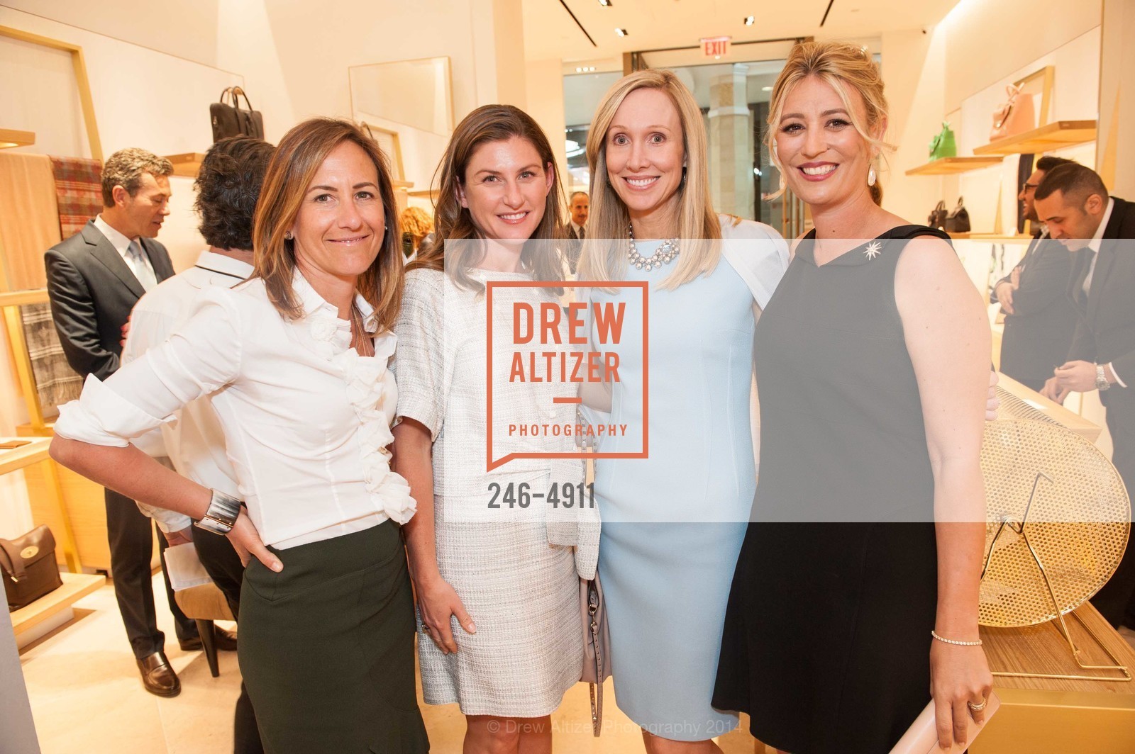 Sara Hirsch, Erin Peyovich, Karen Sonneborn, Kelley Roberts, MULBERRY VALLEY FAIR Opening with Kelley Roberts and the Lucile Packard Children's Hospital, US, March 18th, 2014, Photo #246-4911 Sara Hirsch, Erin Peyovich, Karen Sonneborn, Kelley Roberts, Photo #246-4911
