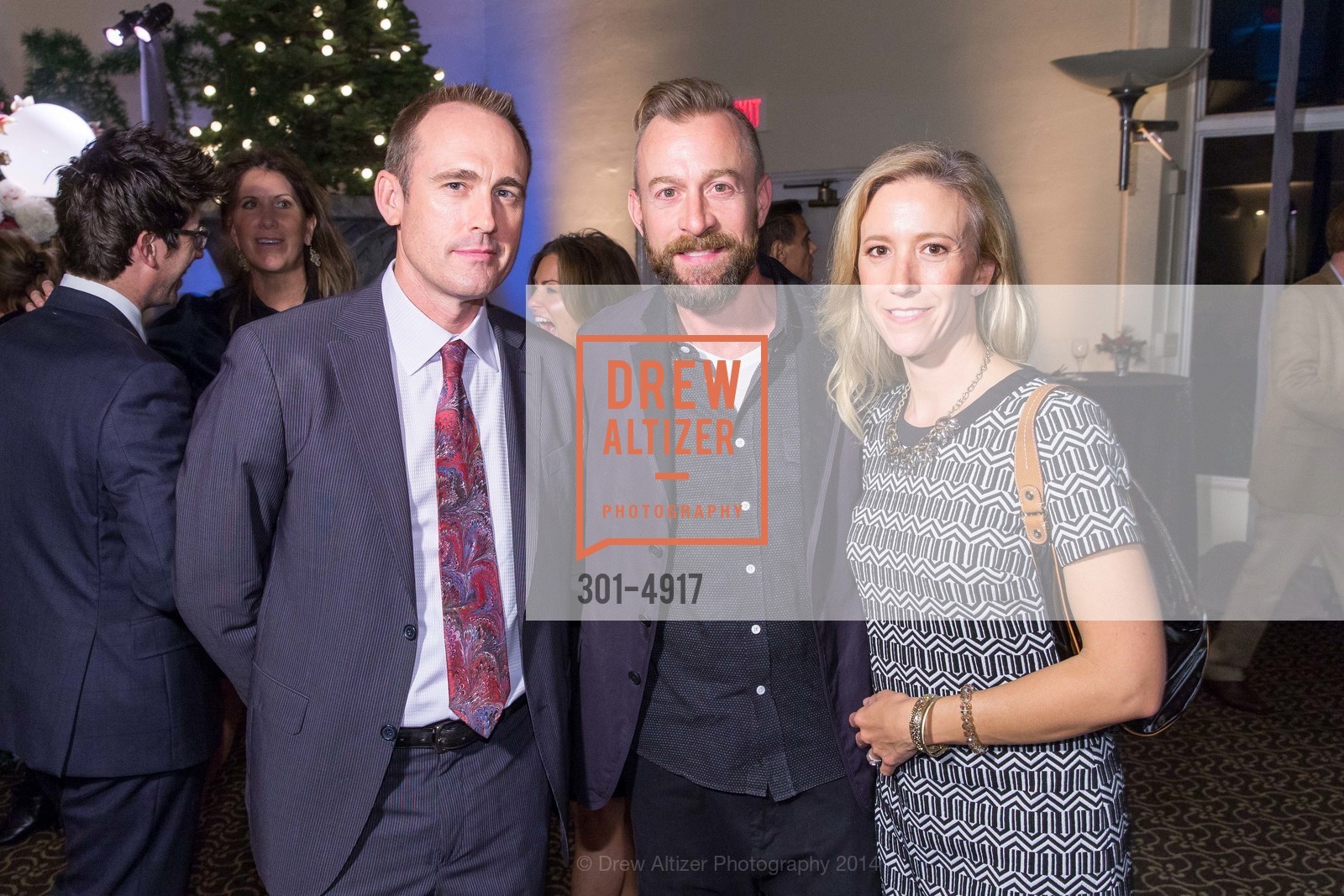 Ron Bond, Michael Purdy, Ashley Bond, JINGLE & MINGLE 2014 Benefitting CHILDREN OF SHELTER, US, December 5th, 2014, Photo #301-4917 Ron Bond, Michael Purdy, Ashley Bond, Photo #301-4917