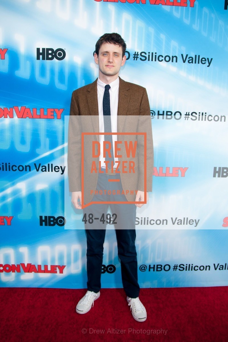 Zach Woods, HBO Original Series 'Silicon Valley' Bay Area Premiere, US. US, April 2nd, 2014,Drew Altizer, Drew Altizer Photography, full-service event agency, private events, San Francisco photographer, photographer California