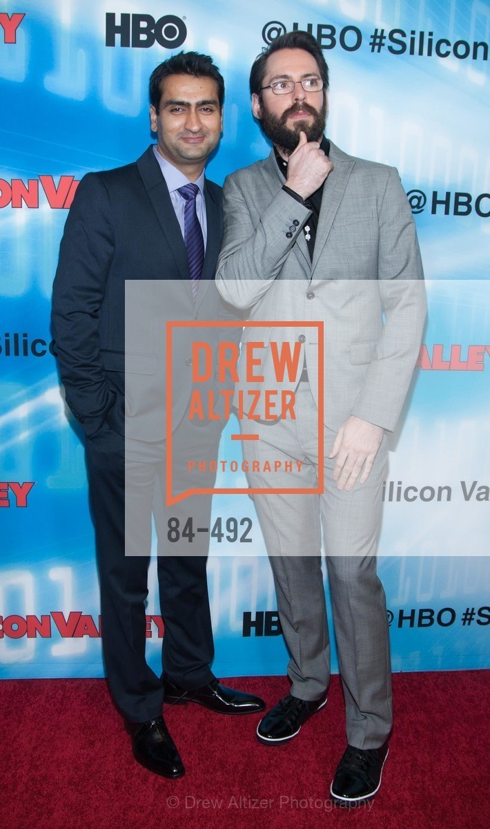 Kumail Nanjiani, Martin Starr, HBO Original Series 'Silicon Valley' Bay Area Premiere, US. US, April 2nd, 2014,Drew Altizer, Drew Altizer Photography, full-service agency, private events, San Francisco photographer, photographer california