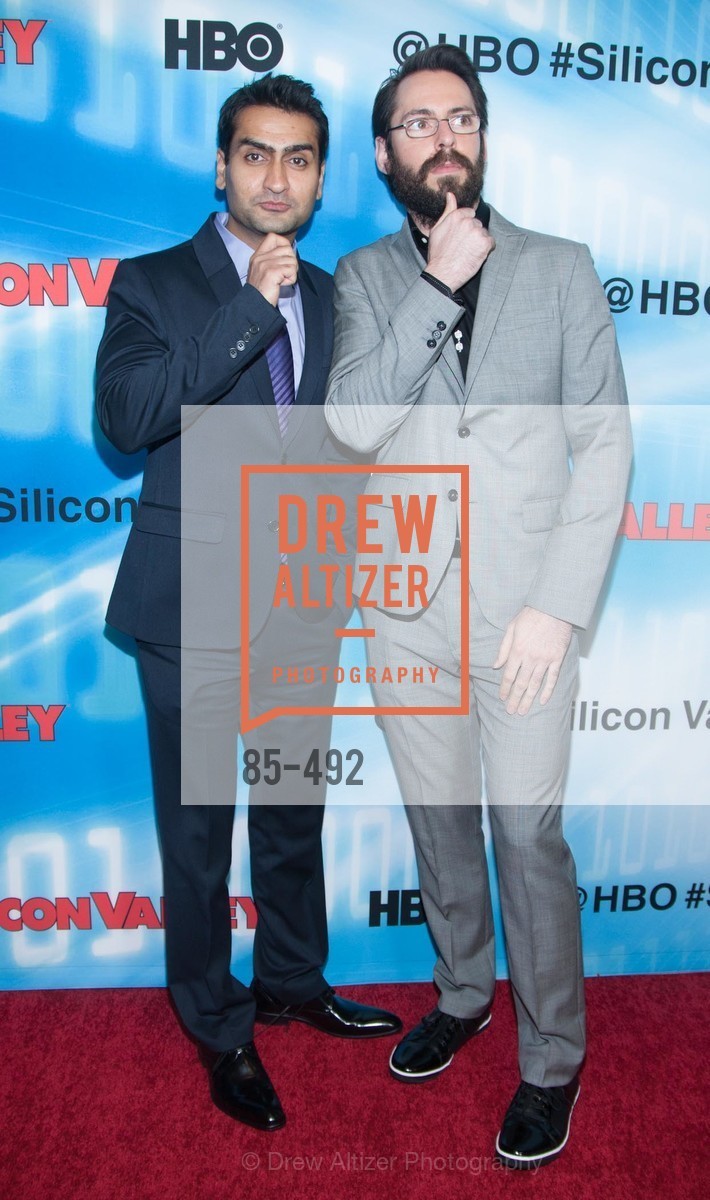 Kumail Nanjiani, Martin Starr, HBO Original Series 'Silicon Valley' Bay Area Premiere, US. US, April 2nd, 2014,Drew Altizer, Drew Altizer Photography, full-service agency, private events, San Francisco photographer, photographer california