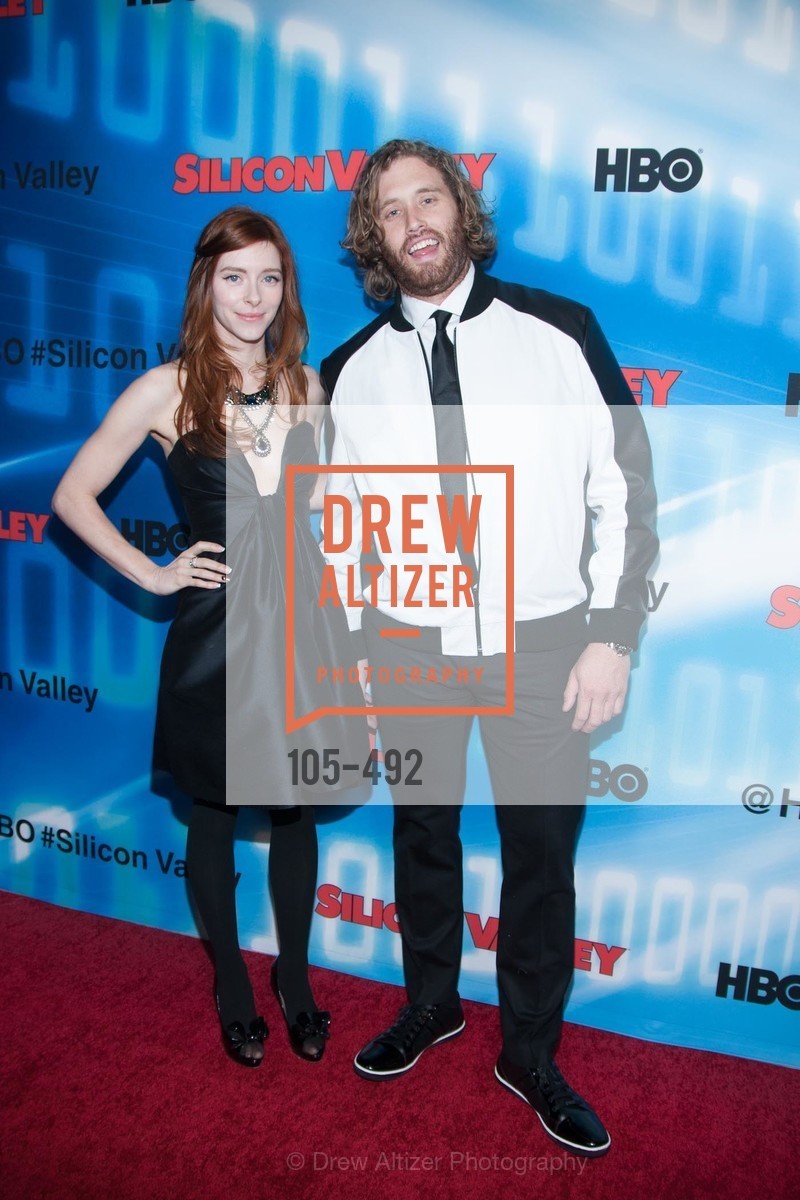 Kate Thorney, TJ Miller, HBO Original Series 'Silicon Valley' Bay Area Premiere, US. US, April 2nd, 2014,Drew Altizer, Drew Altizer Photography, full-service agency, private events, San Francisco photographer, photographer california