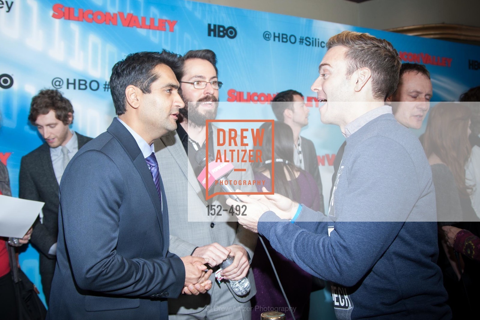 Kumail Nanjiani, Martin Starr, HBO Original Series 'Silicon Valley' Bay Area Premiere, US. US, April 2nd, 2014,Drew Altizer, Drew Altizer Photography, full-service event agency, private events, San Francisco photographer, photographer California